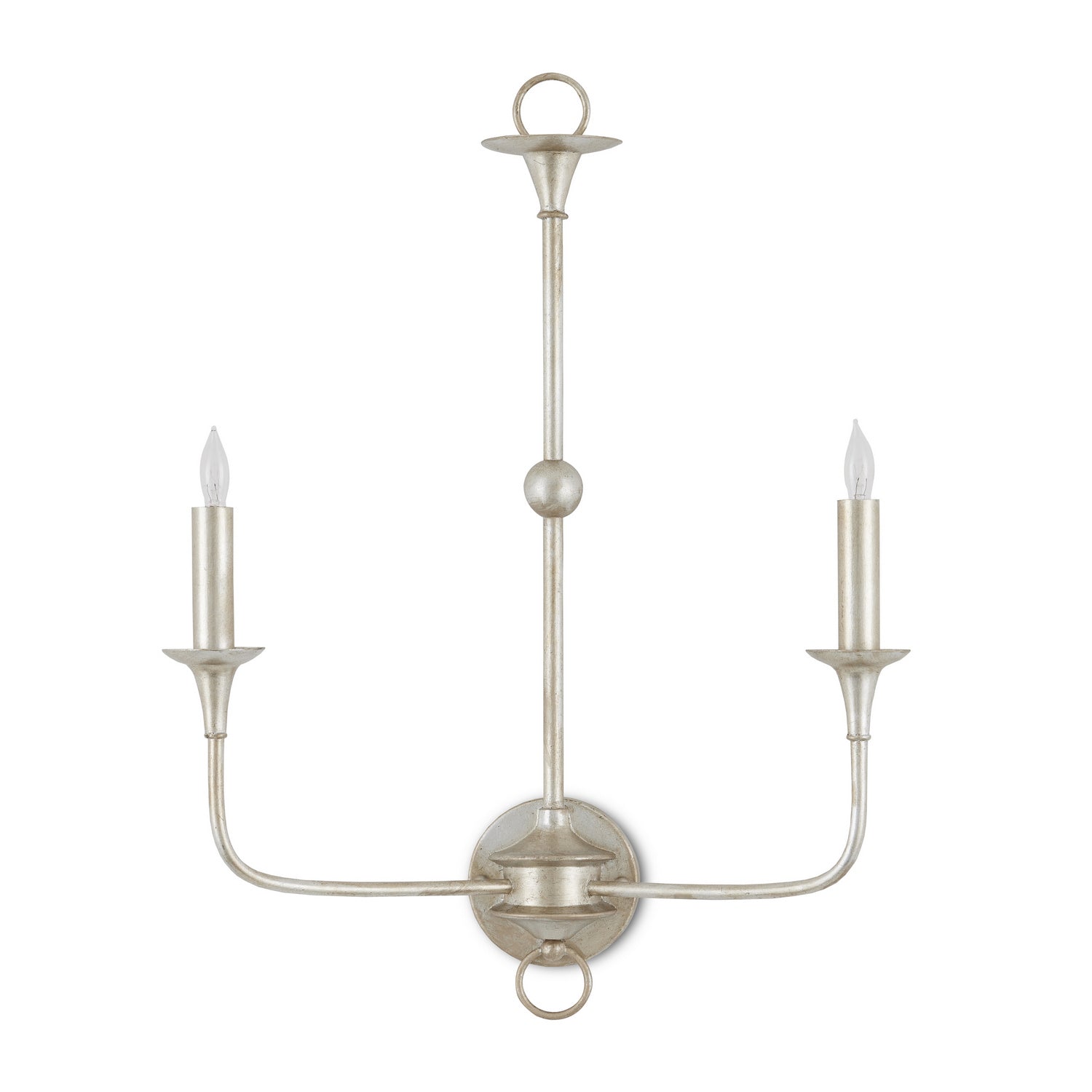 Two Light Wall Sconce from the Nottaway collection in Champagne finish