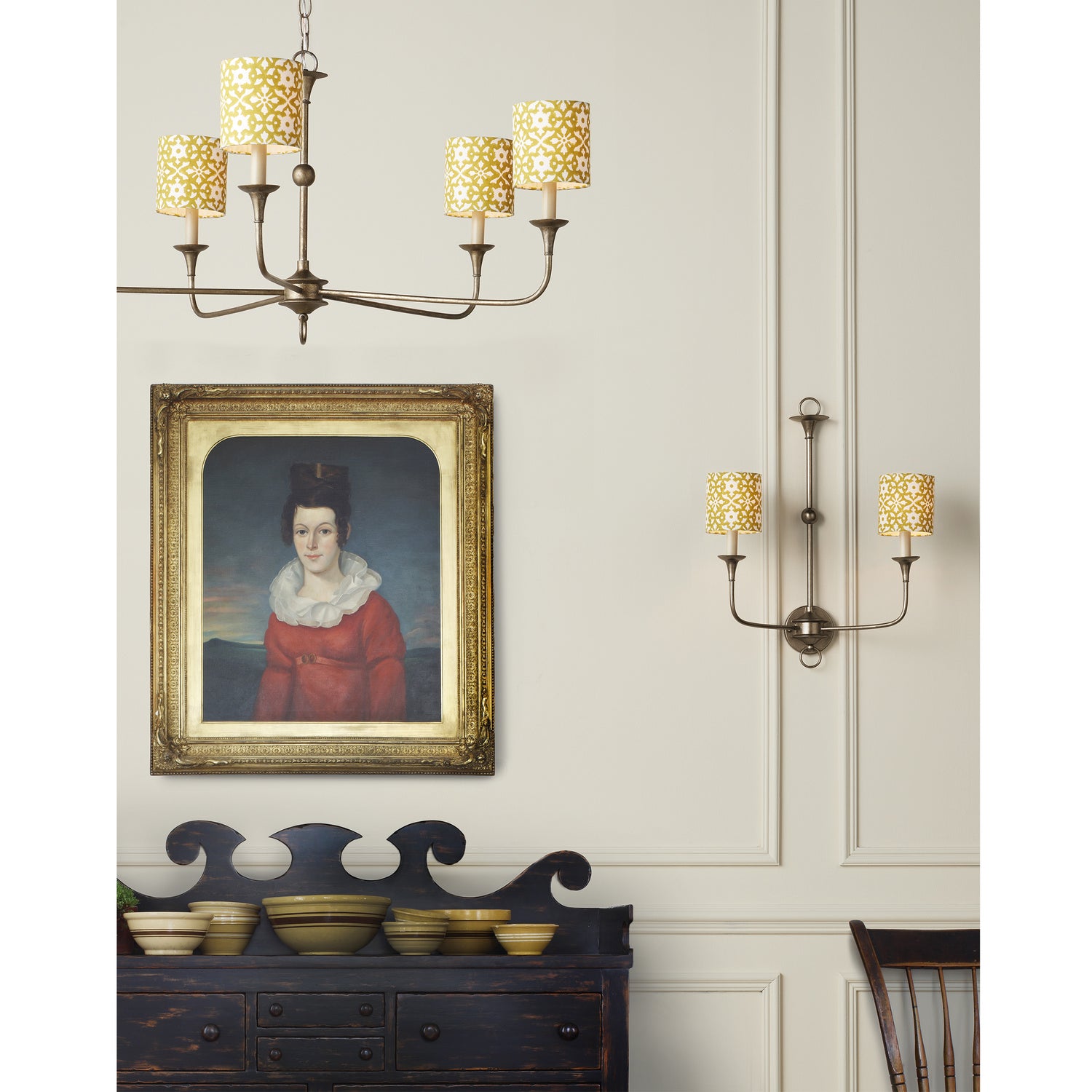 Two Light Wall Sconce from the Nottaway collection in Champagne finish