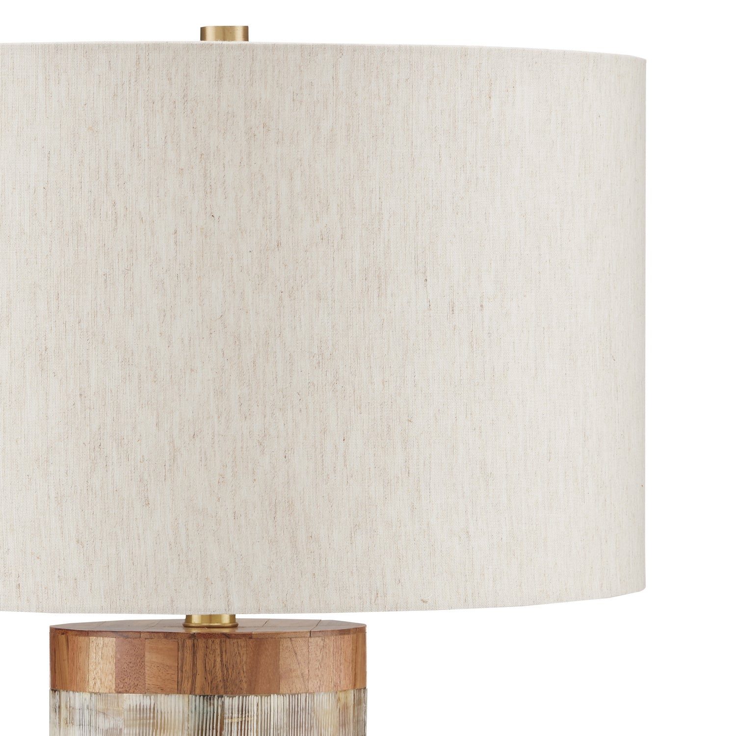 One Light Table Lamp from the Hyson collection in Natural/Brass finish