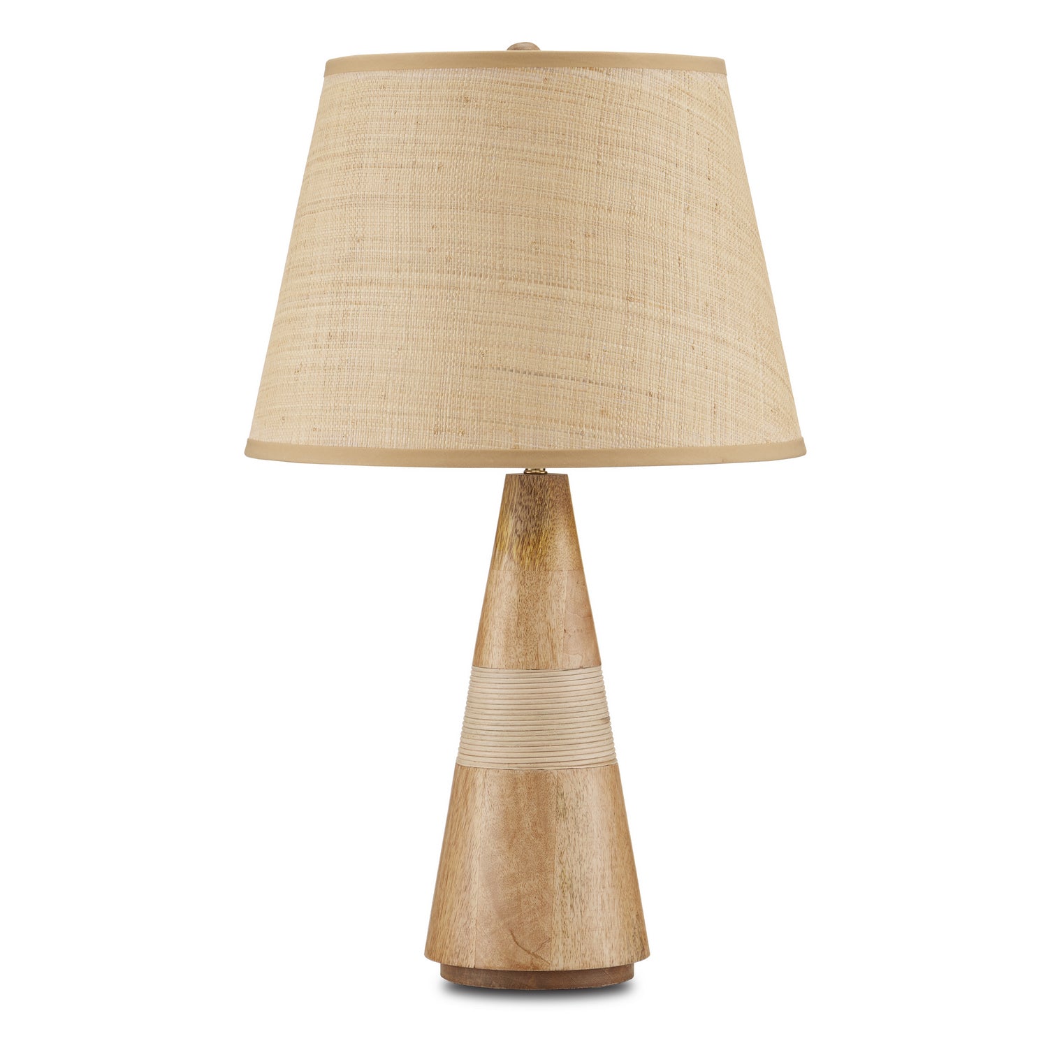 One Light Table Lamp from the Amalia collection in Natural/Brass finish