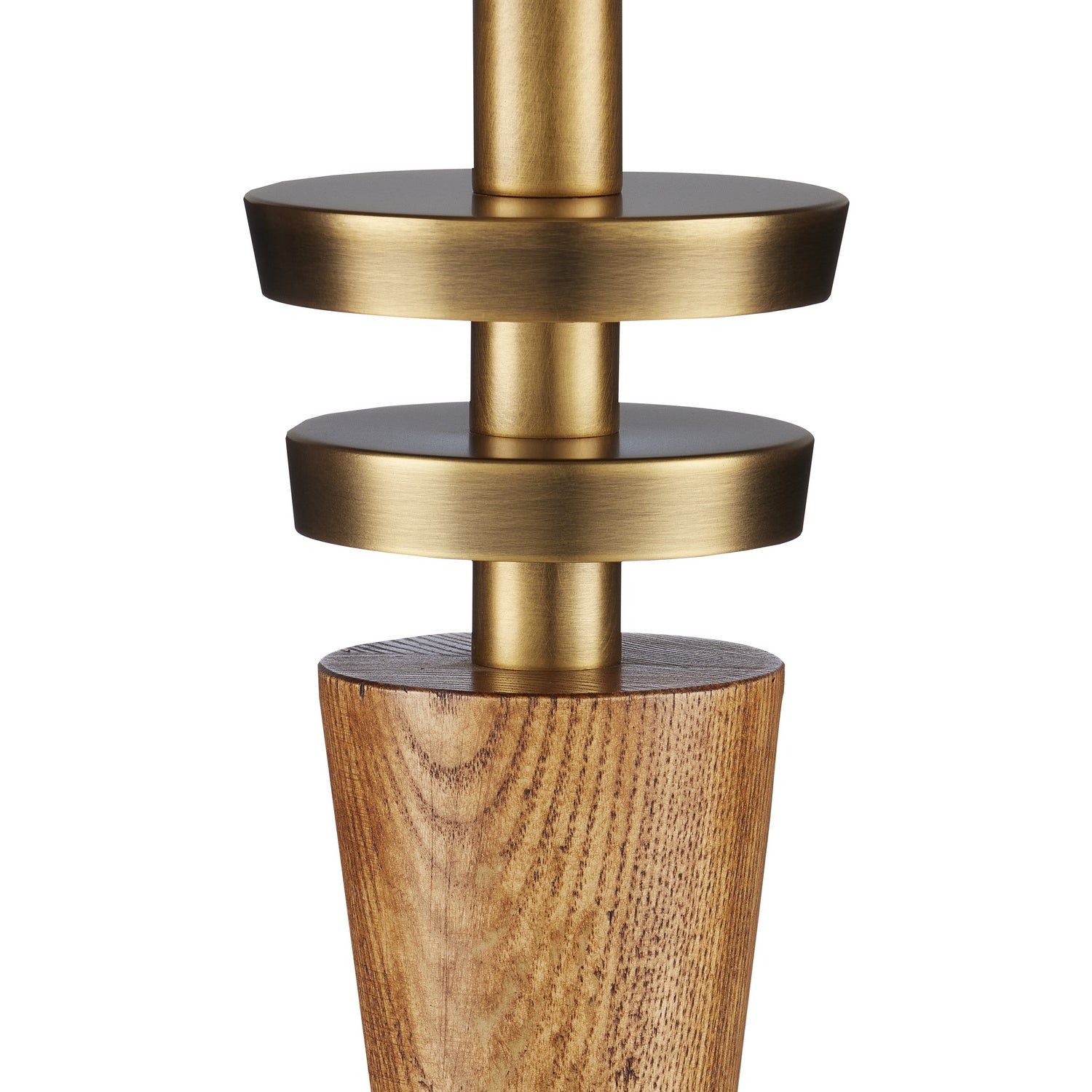 One Light Table Lamp from the Woodville collection in Classic Honey/Antique Brass finish