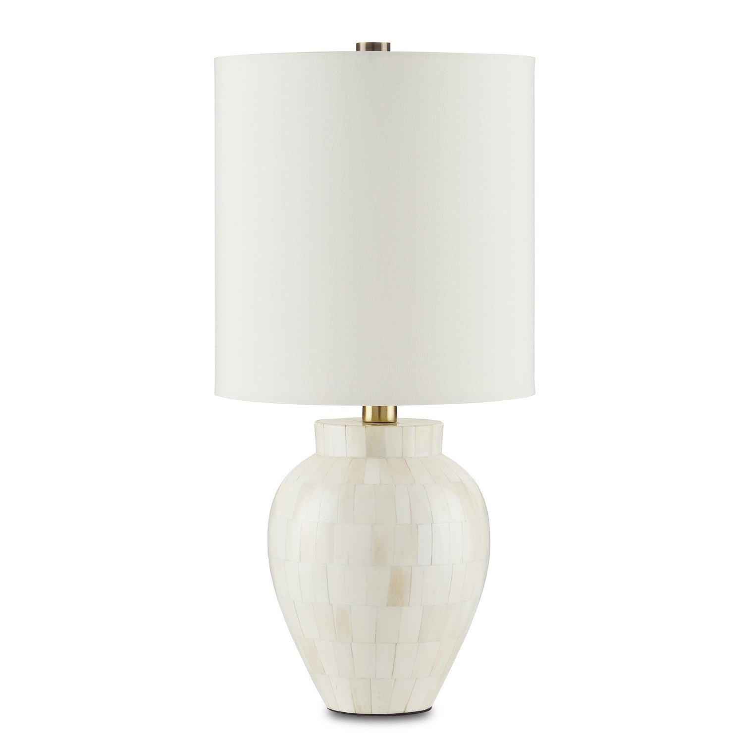 One Light Table Lamp from the Osso collection in Natural/Antique Brass finish