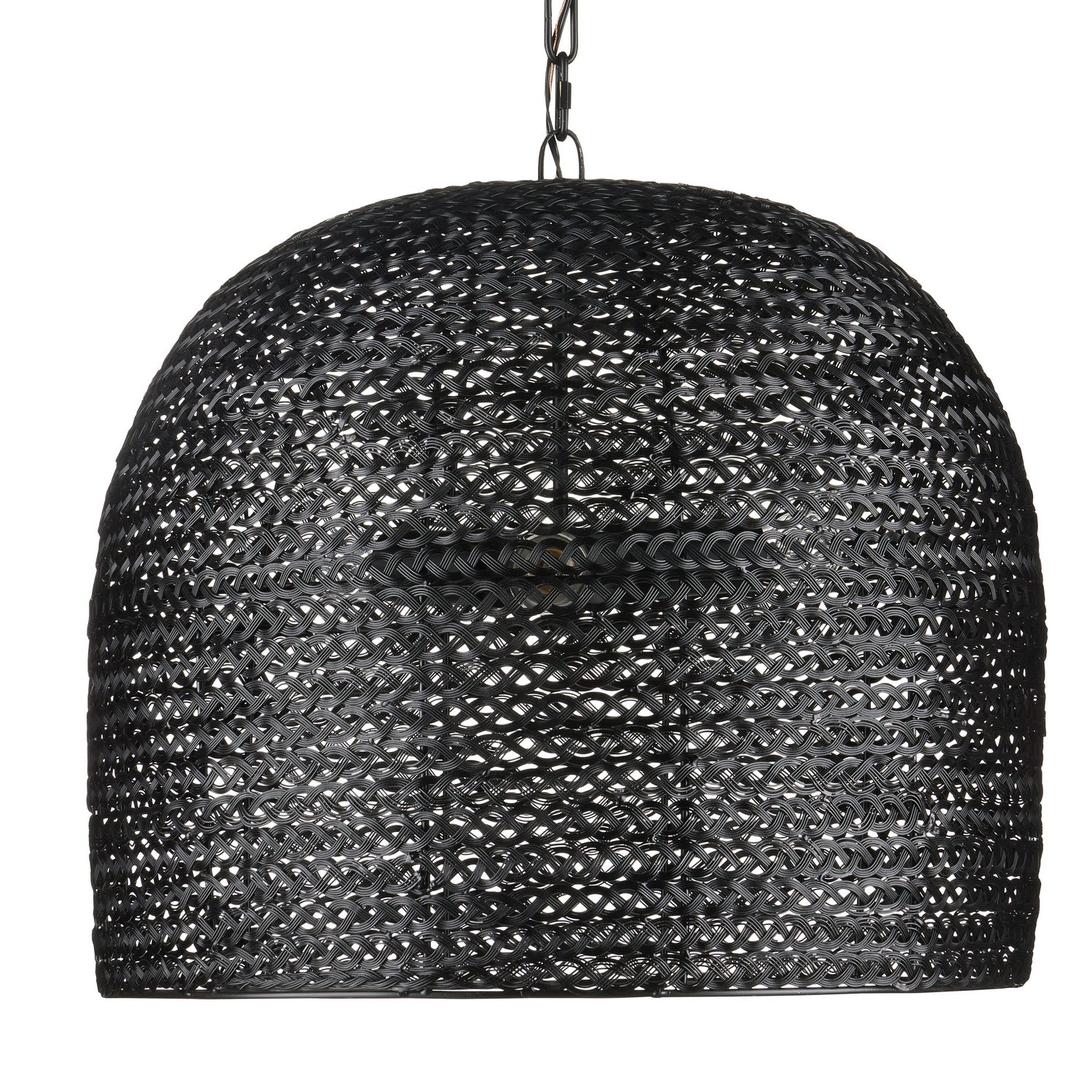 Three Light Pendant from the Piero collection in Satin Black finish