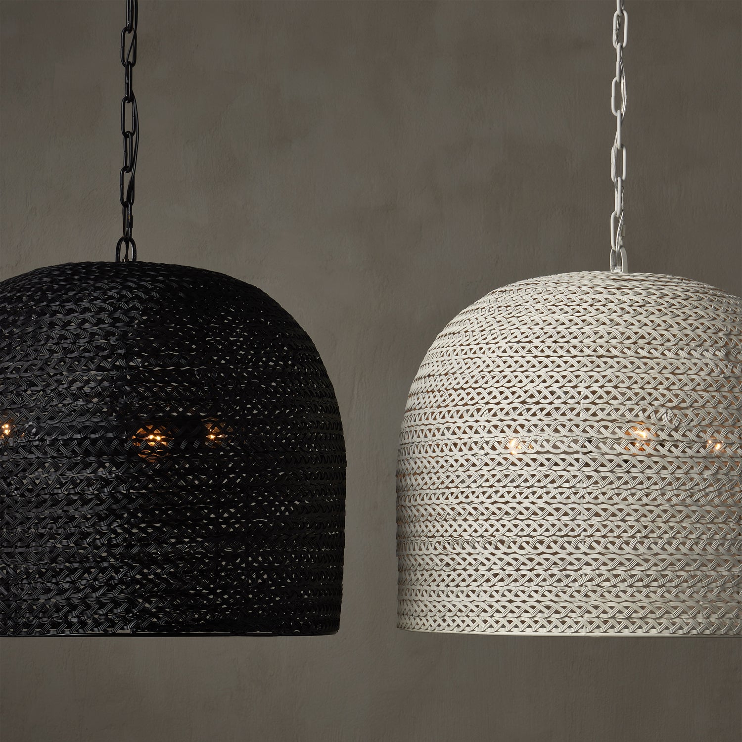 Three Light Pendant from the Piero collection in Satin Black finish