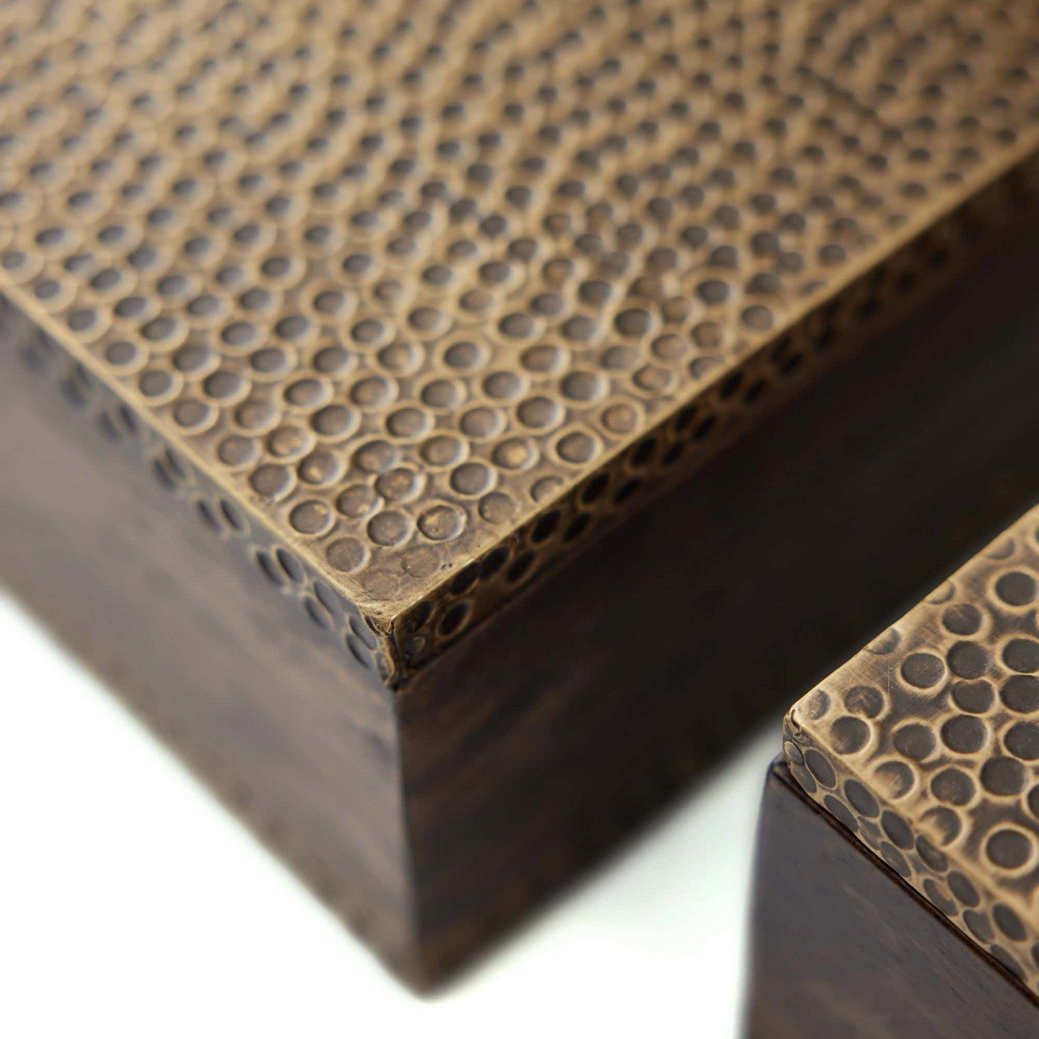 Boxes, Set of 2 from the Turneyes collection in Dark Walnut finish