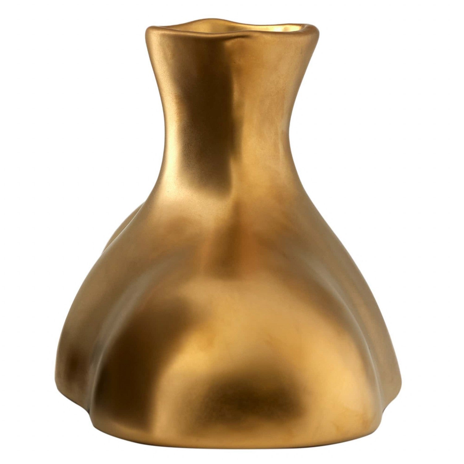 Vase from the Tilbury collection in Gold finish