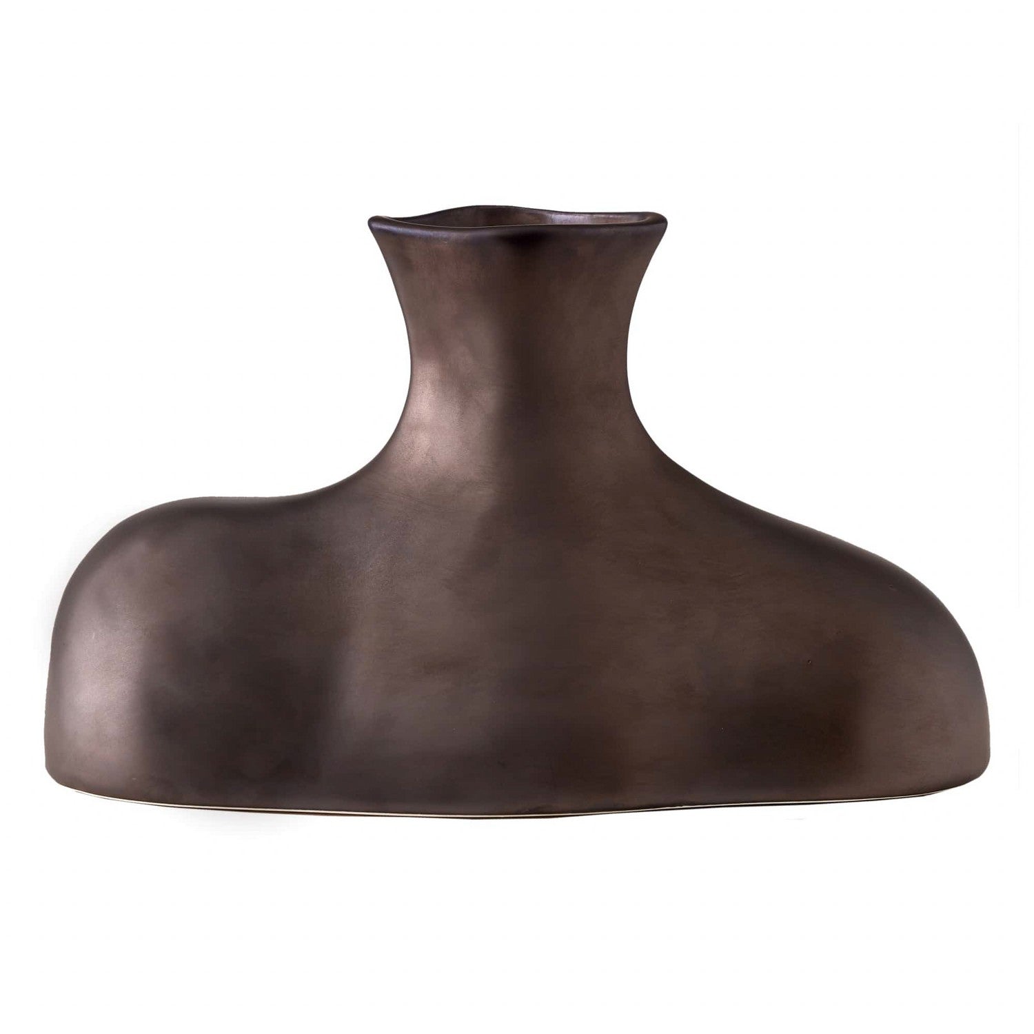 Vase from the Gunmetal collection in Gunmetal finish