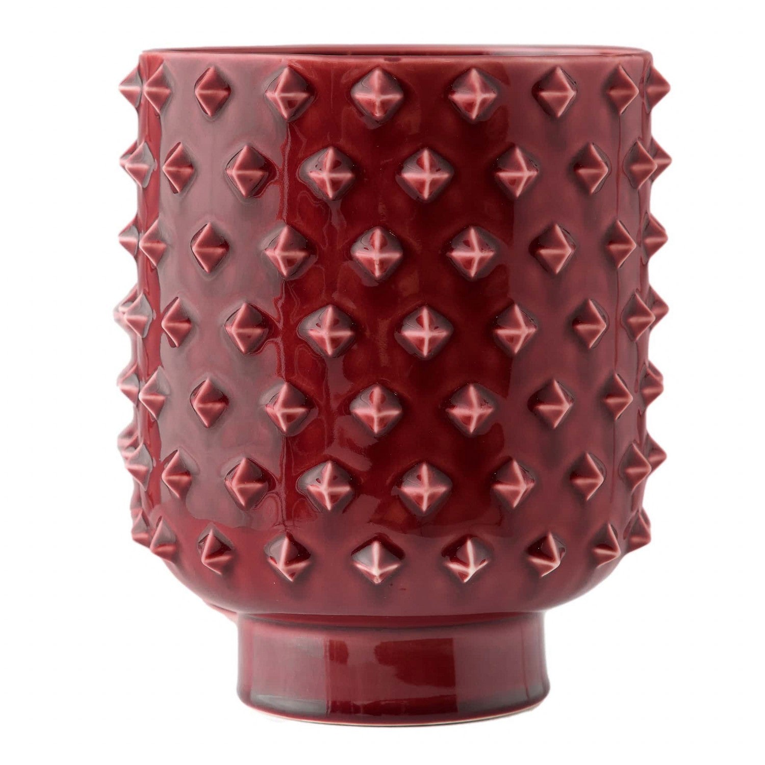 Vases, Set of 2 from the Valika collection in Garnet finish