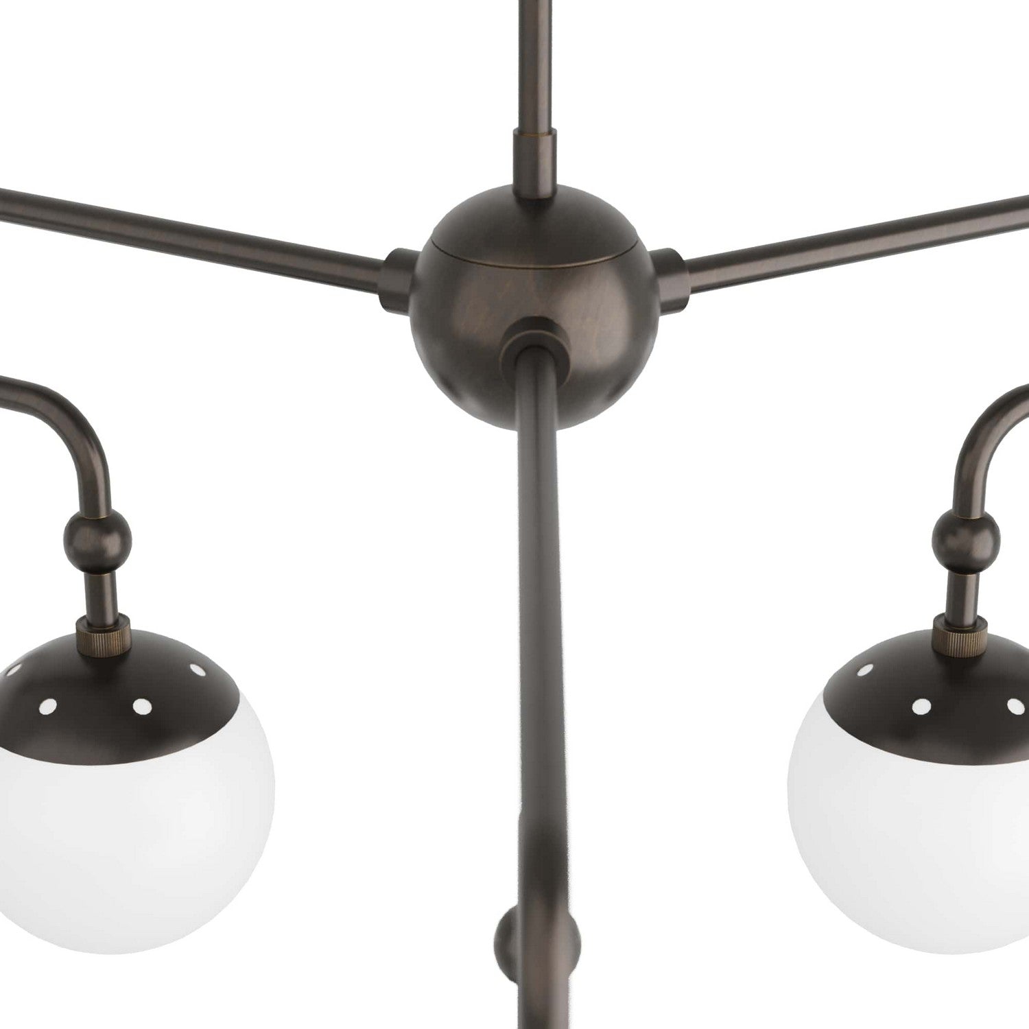 Nine Light Chandelier from the Utica collection in English Bronze finish