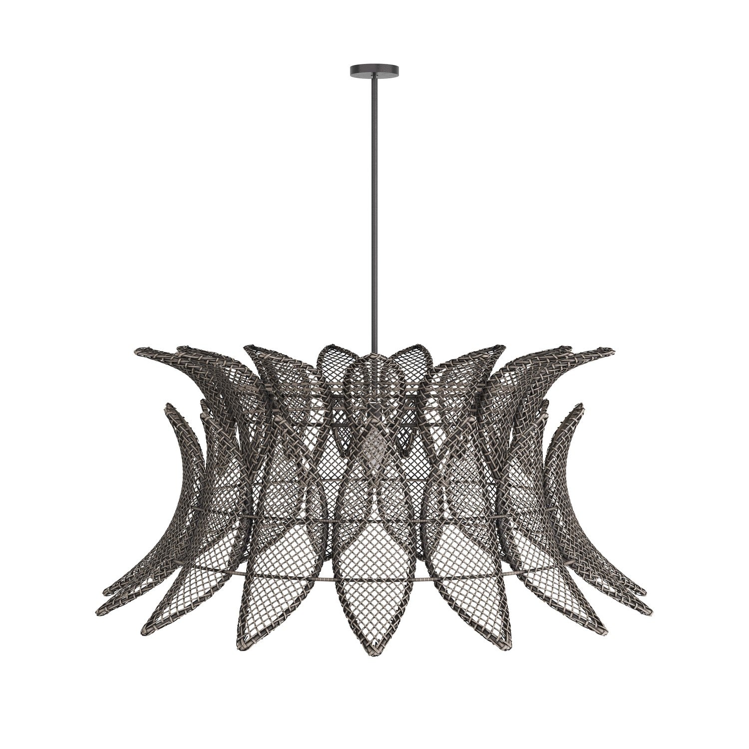 One Light Pendant from the Tisdale collection in Gray Wash finish