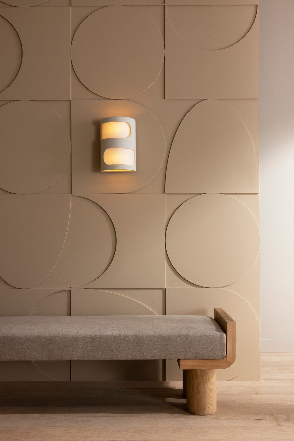 Two Light Wall Sconce from the Temira collection in Ivory finish