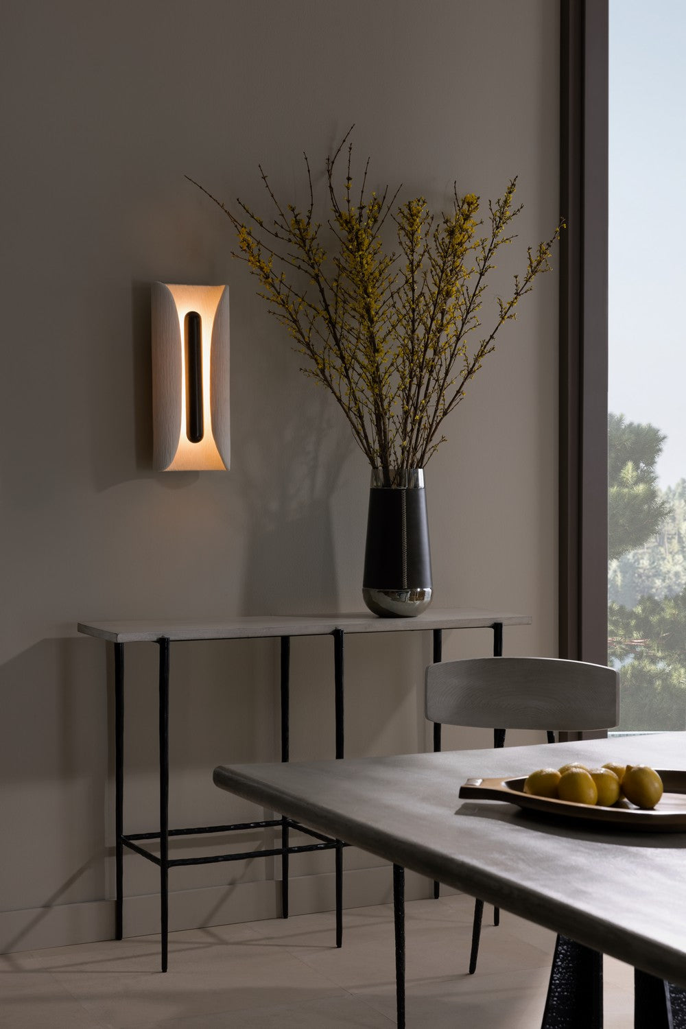 LED Wall Sconce from the Winward collection in Ivory finish