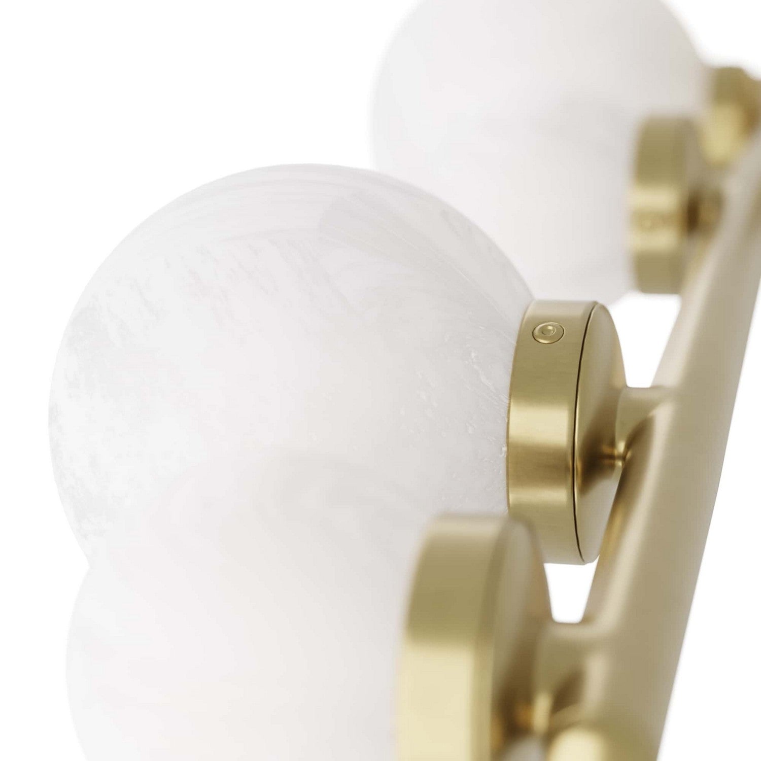 LED Wall Sconce from the Maser collection in Opal Swirl finish