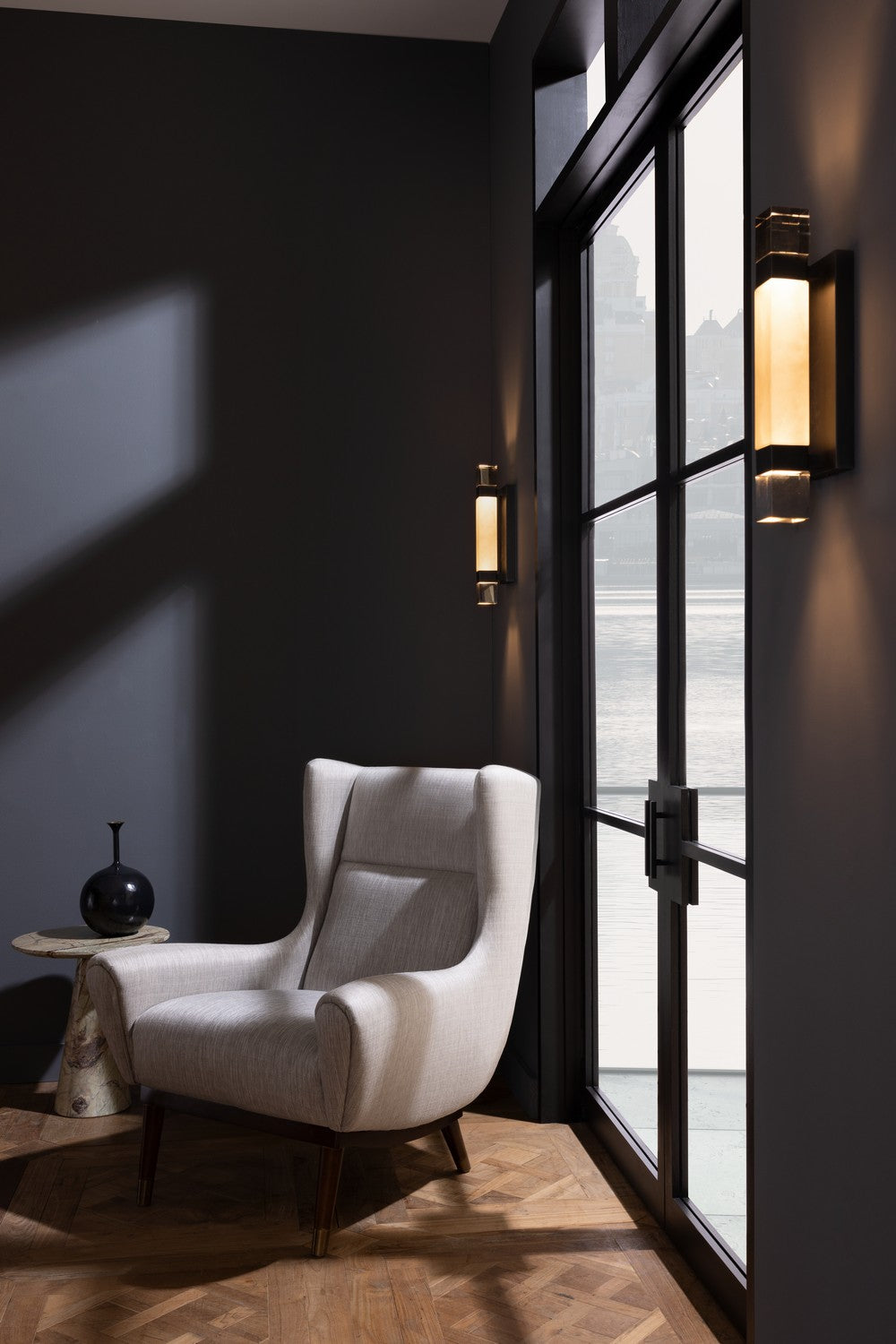 LED Wall Sconce from the Watkins collection in Clear finish