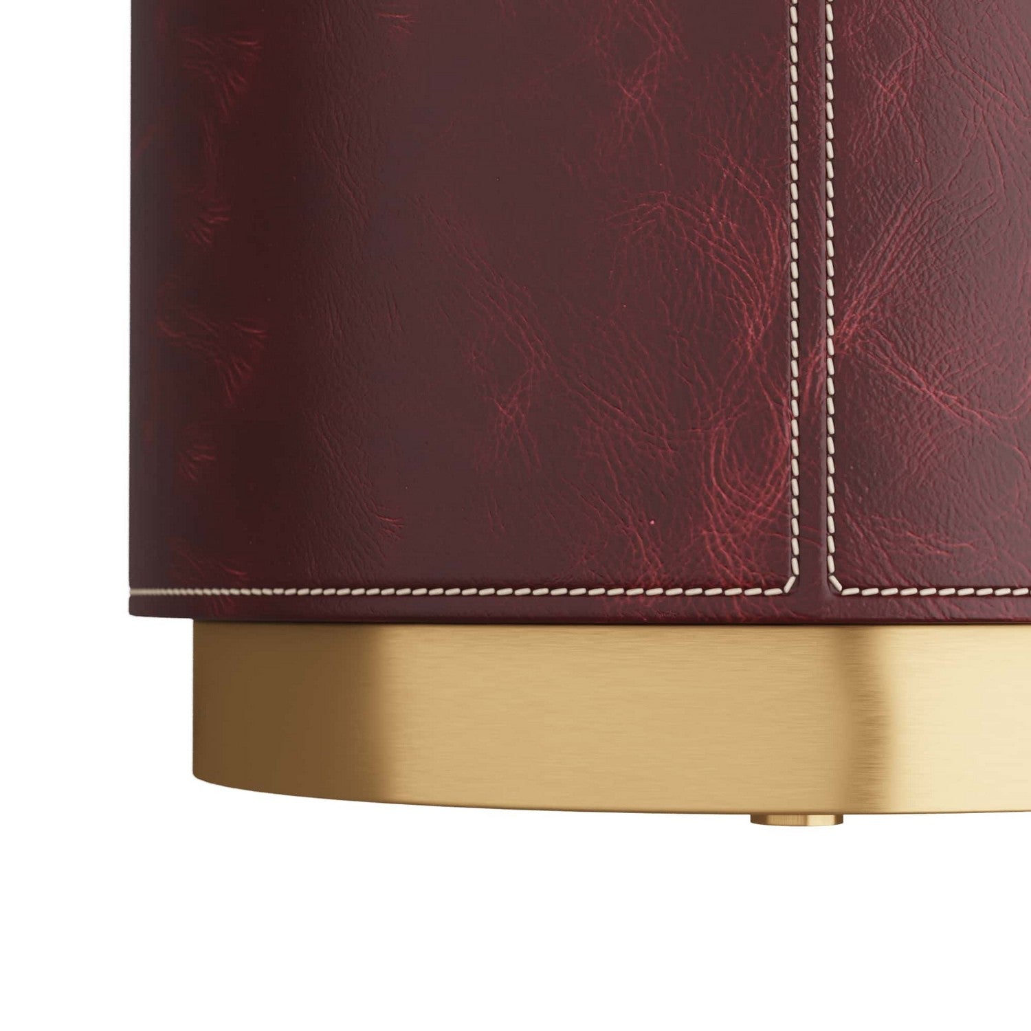 Accent Table from the Wes collection in Merlot finish