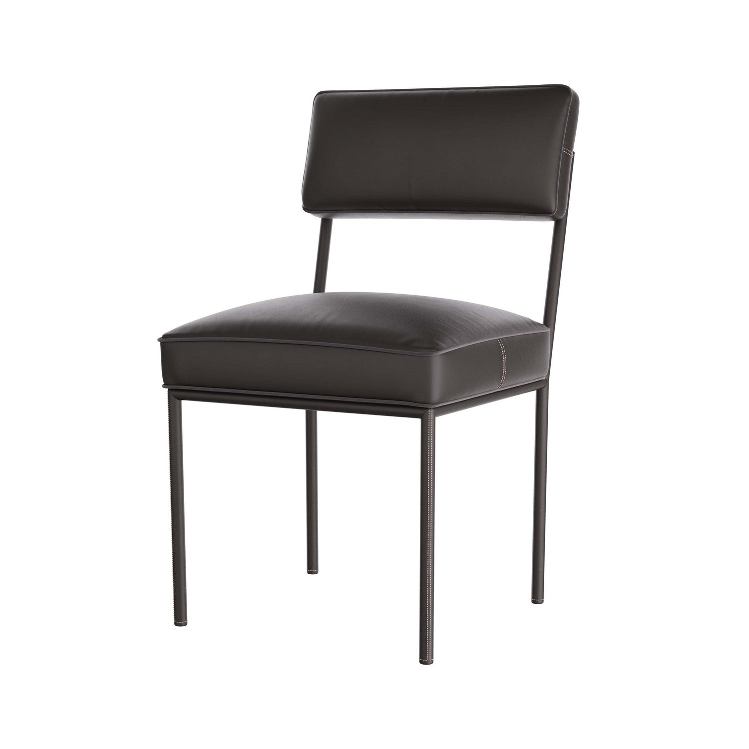 Dining Chair from the Topanga collection in Graphite finish