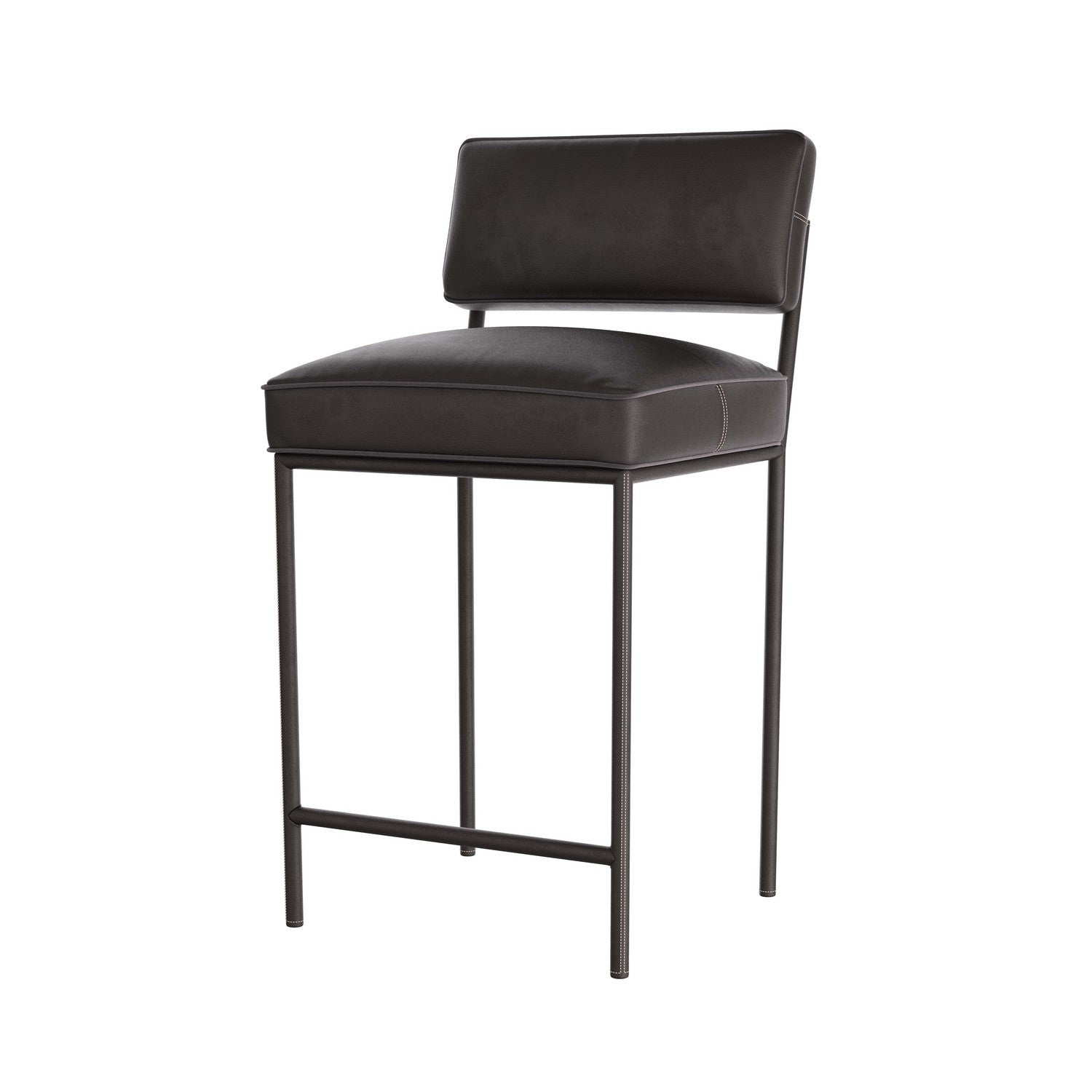 Counter Stool from the Topanga collection in Graphite finish