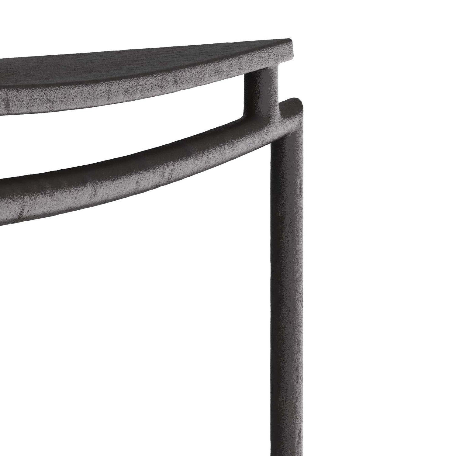 Bar Stool from the Jerome collection in Blackened Iron finish