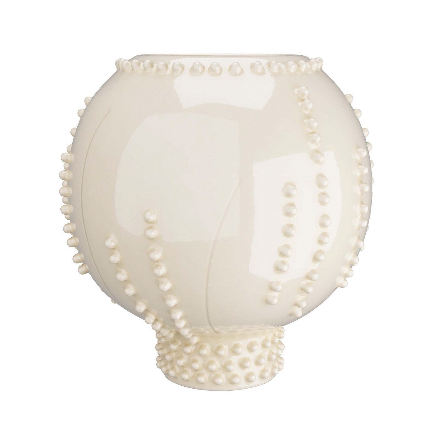 Vase from the Spitzy collection in Ivory finish