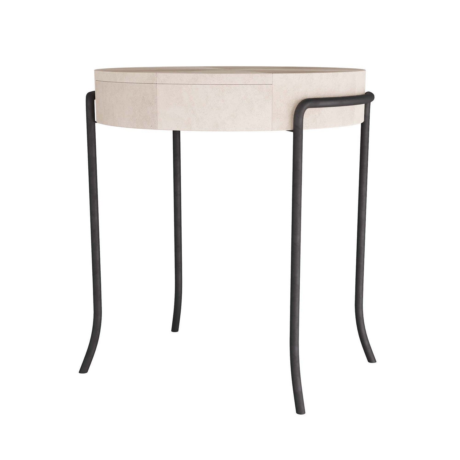 End Table from the Mosquito collection in Ivory finish