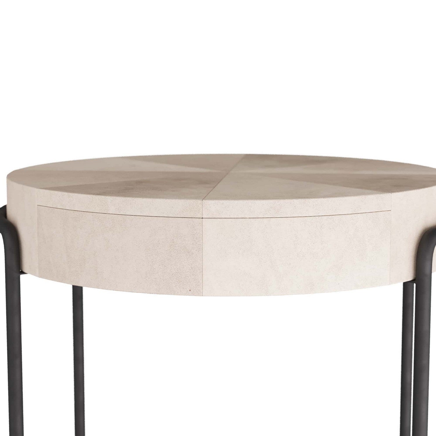 End Table from the Mosquito collection in Ivory finish