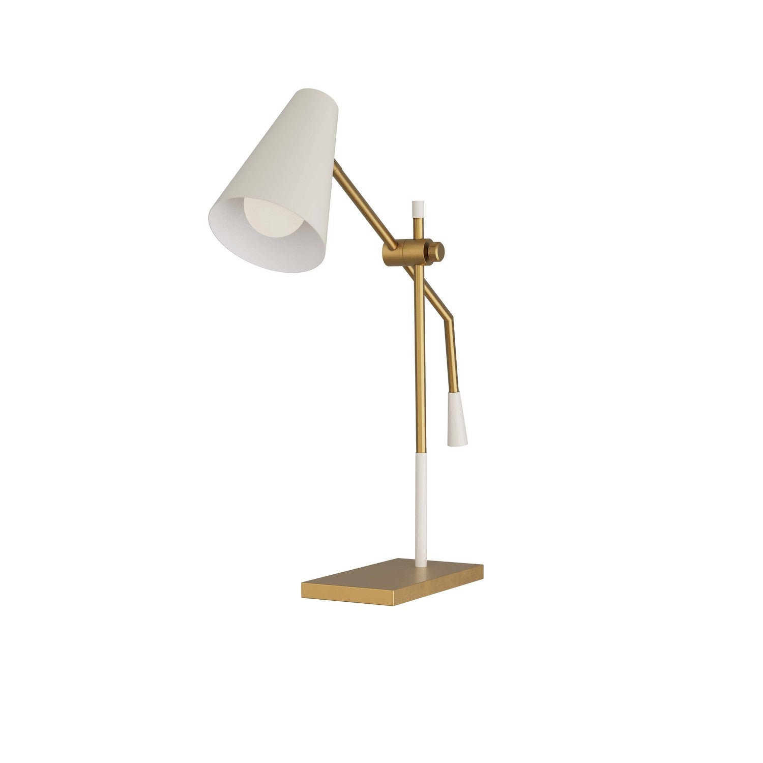 One Light Table Lamp from the Wayne collection in Antique Brass finish