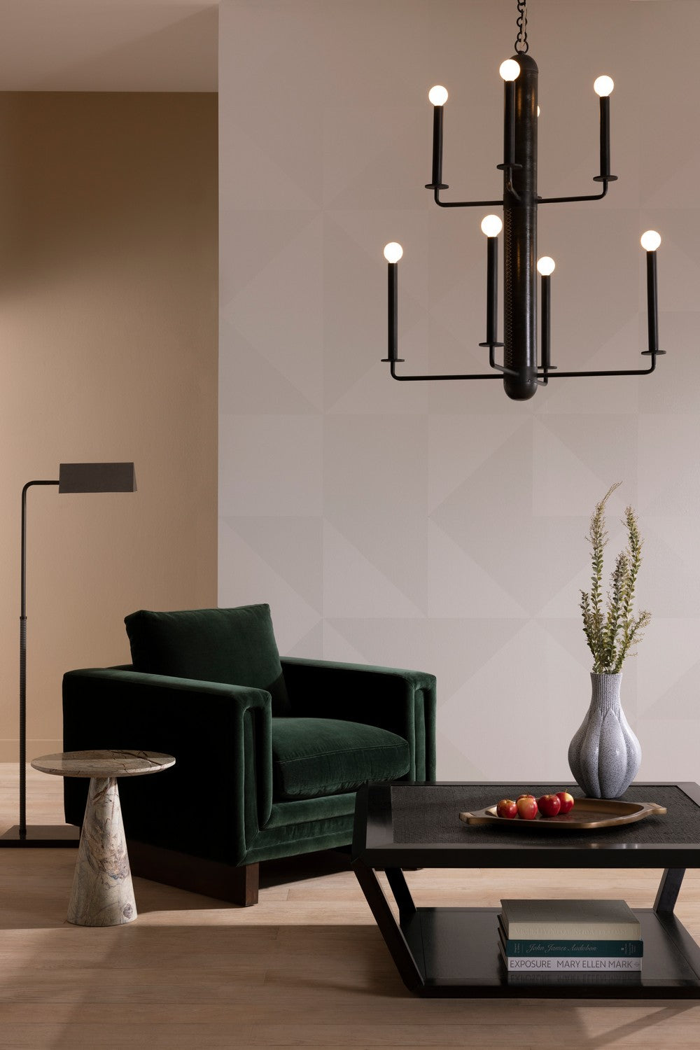 LED Floor Lamp from the Tyson collection in English Bronze finish