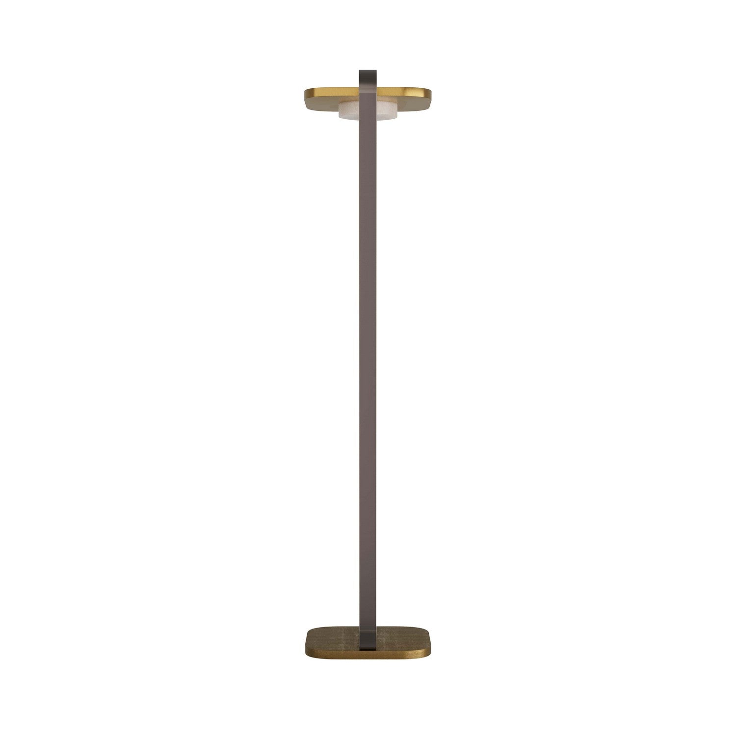 LED Floor Lamp from the Trebeck collection in Antique Brass finish