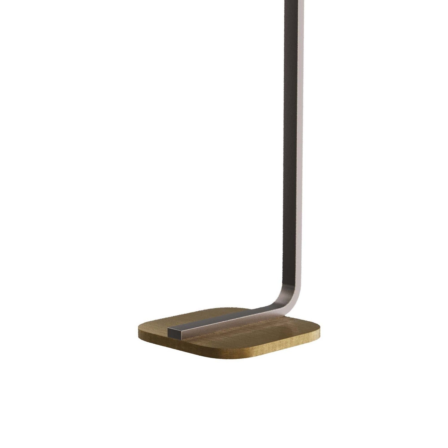 LED Floor Lamp from the Trebeck collection in Antique Brass finish