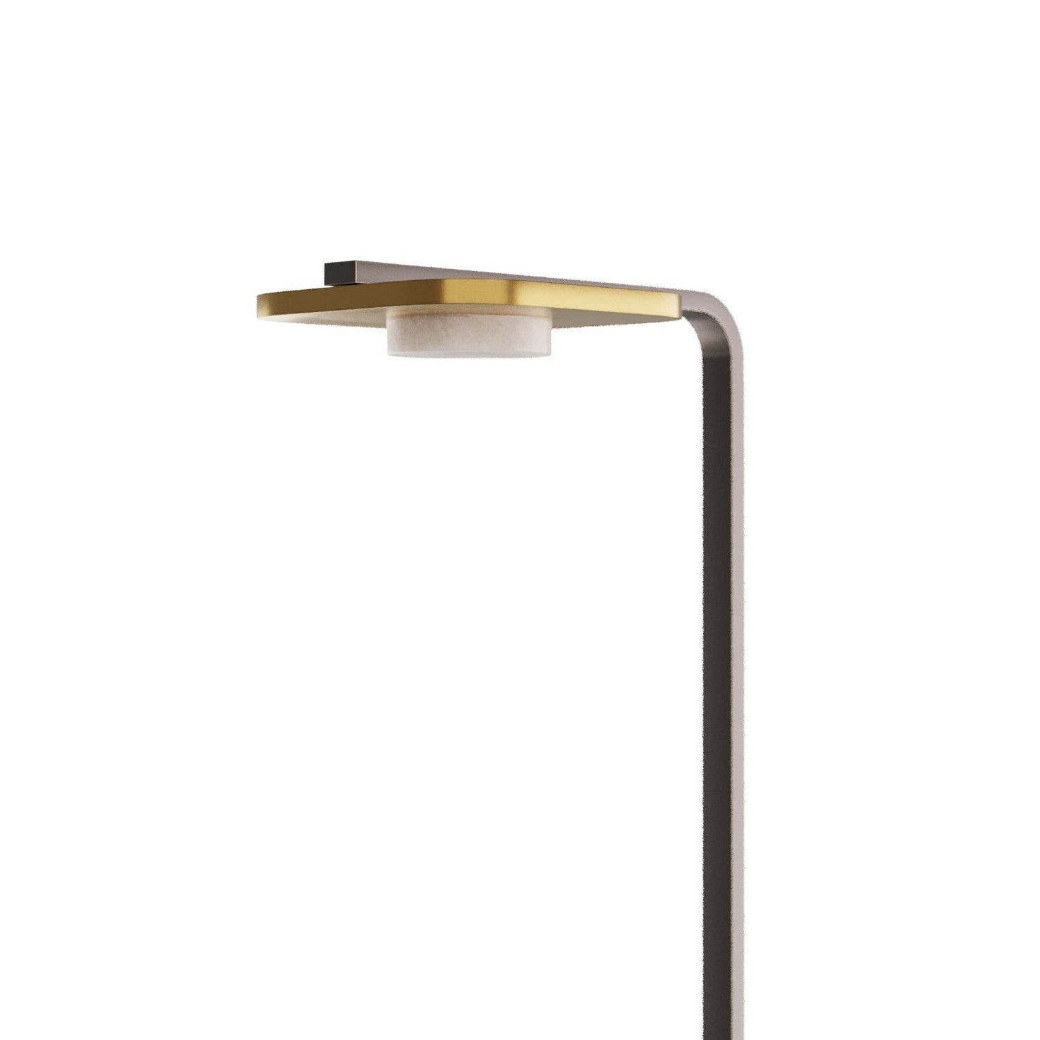 LED Floor Lamp from the Trebeck collection in Antique Brass finish