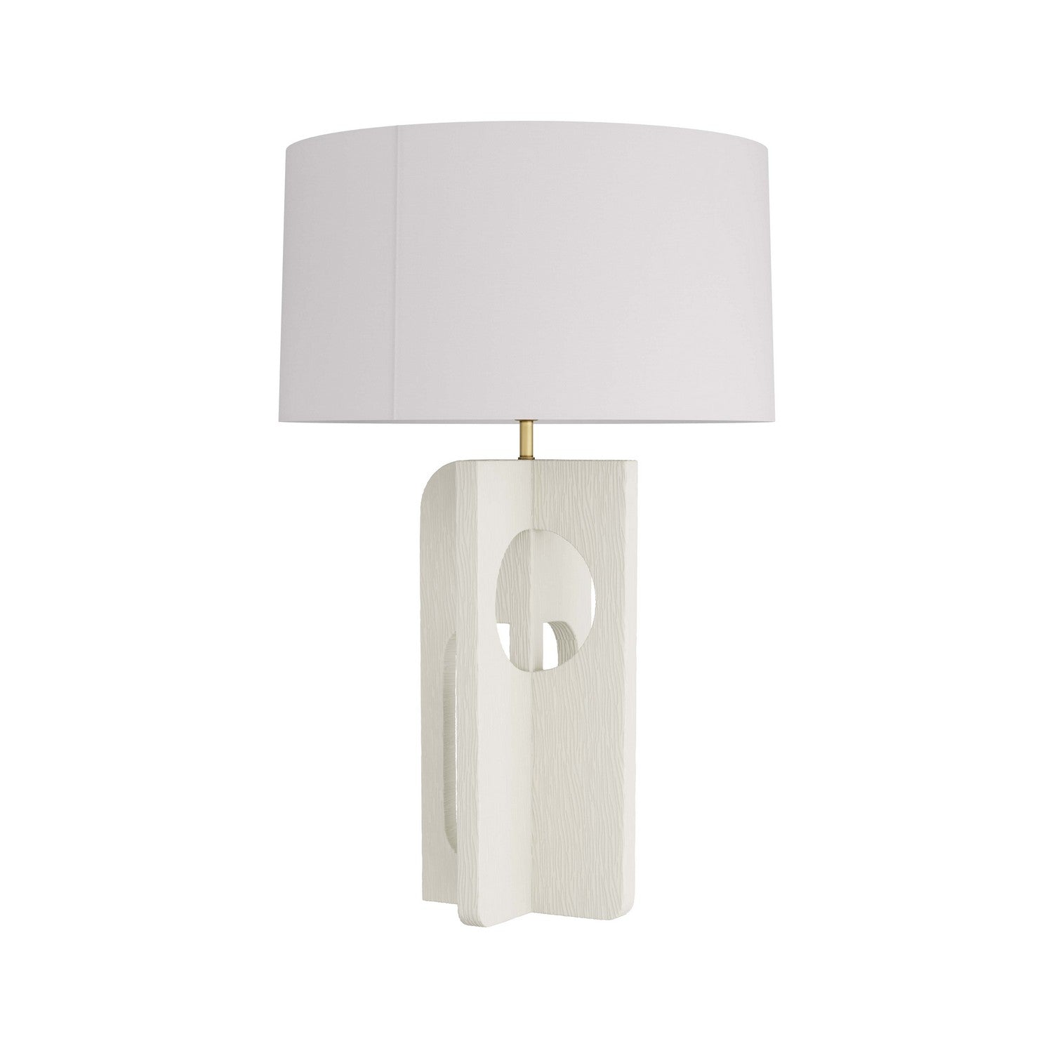 One Light Table Lamp from the Tevin collection in Matte Ivory finish