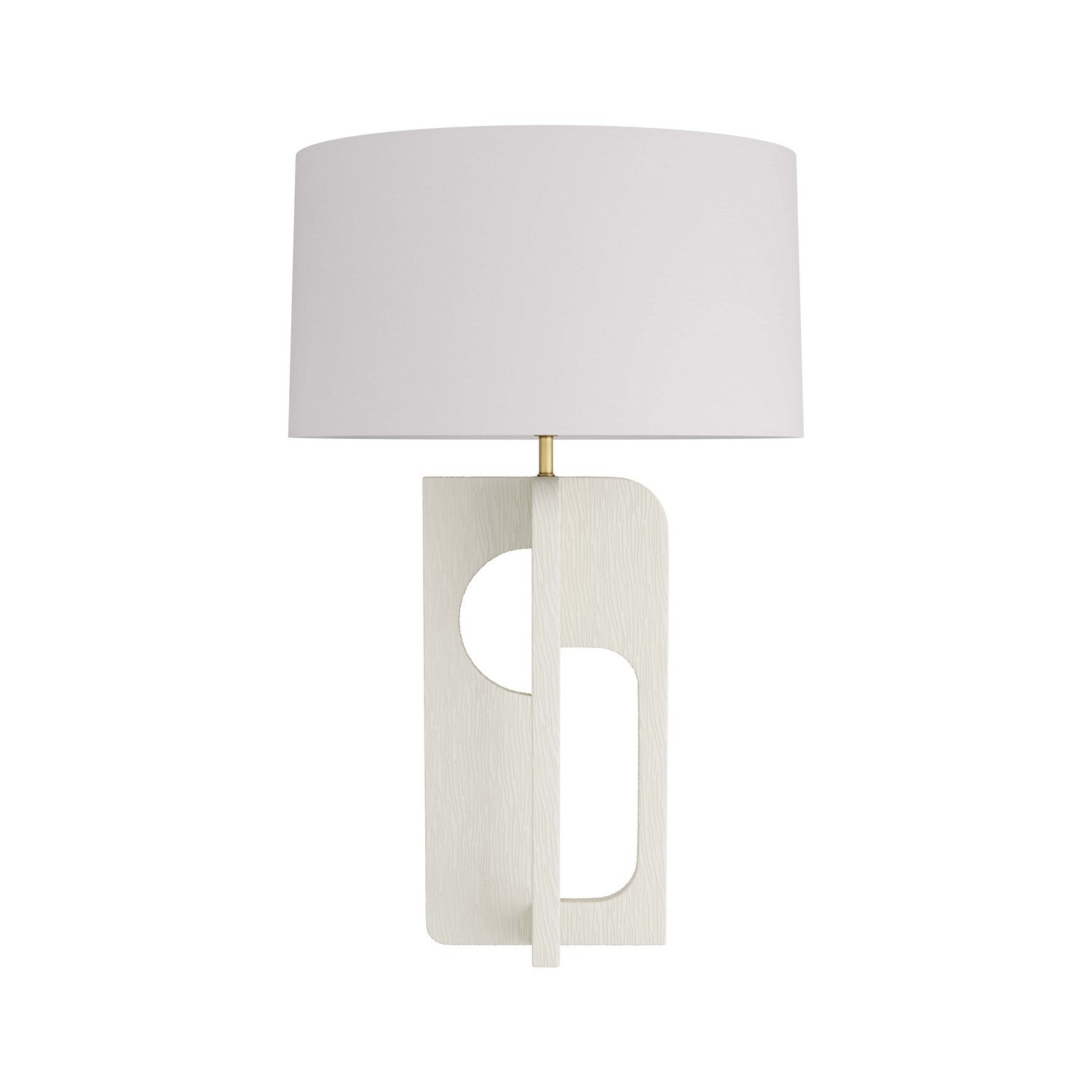 One Light Table Lamp from the Tevin collection in Matte Ivory finish