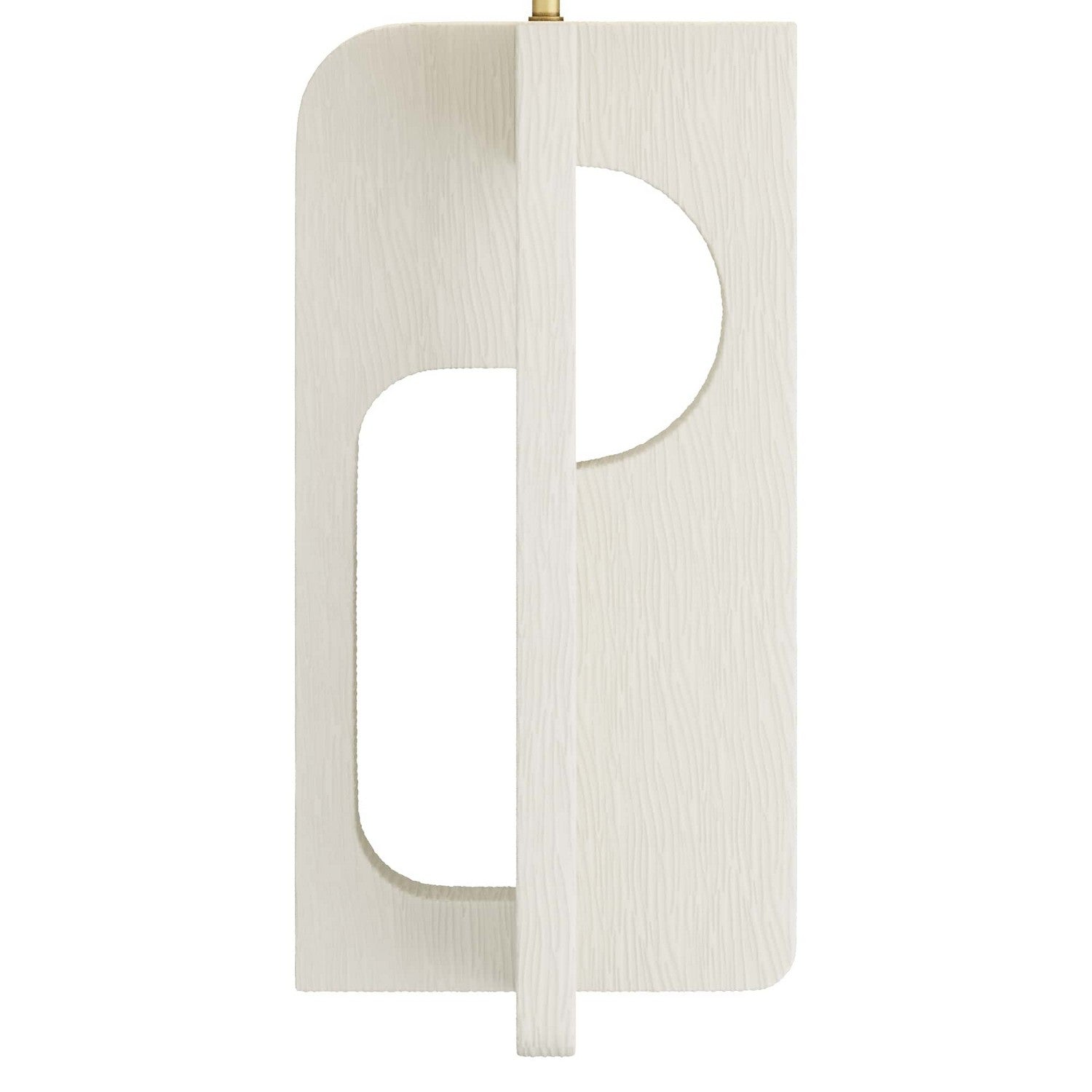 One Light Table Lamp from the Tevin collection in Matte Ivory finish