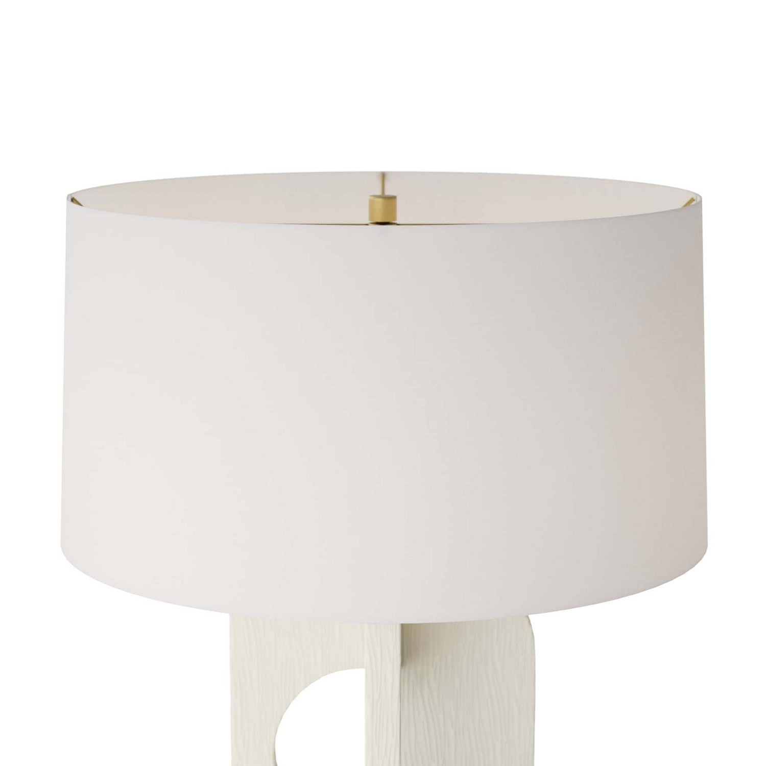 One Light Table Lamp from the Tevin collection in Matte Ivory finish