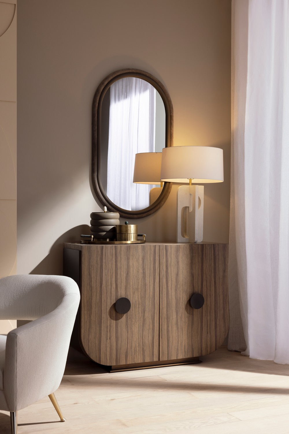 One Light Table Lamp from the Tevin collection in Matte Ivory finish