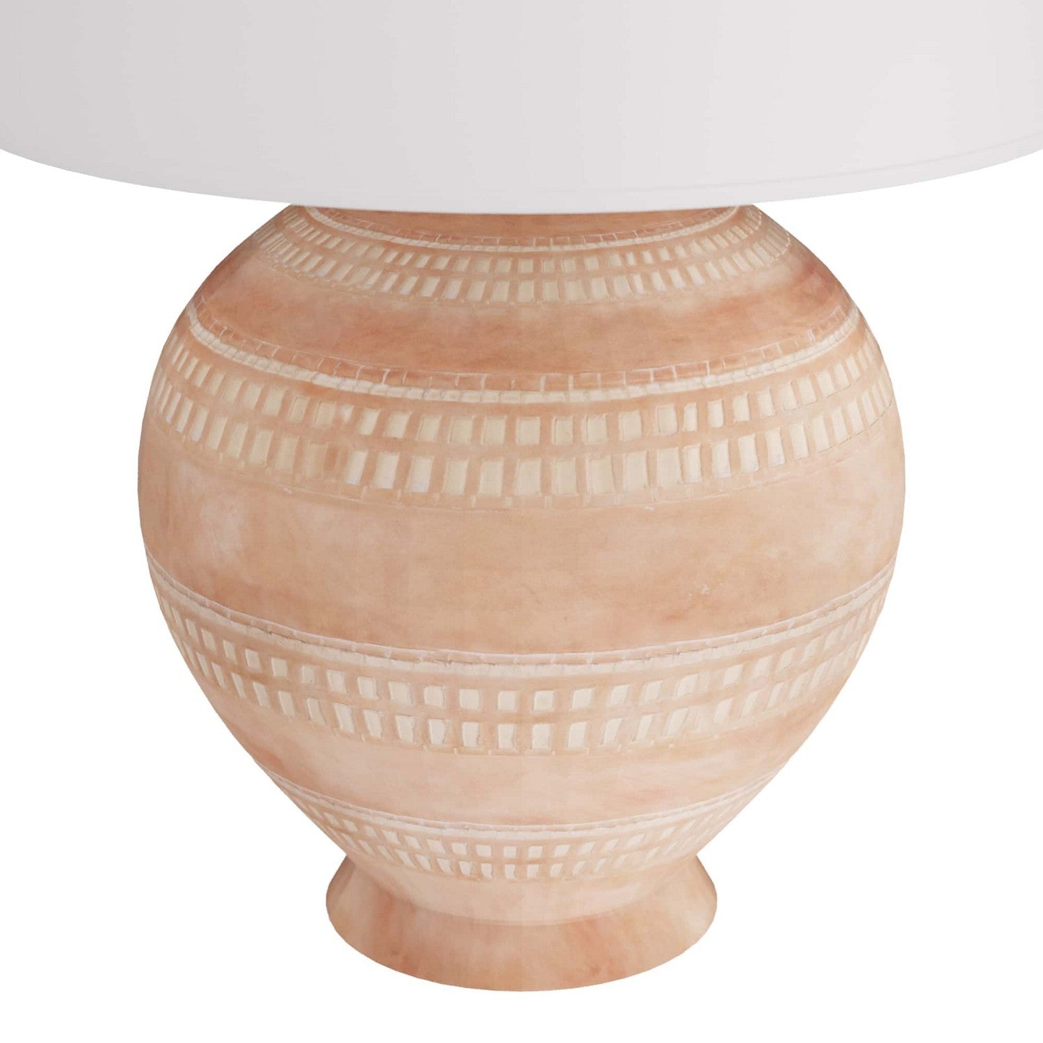 One Light Table Lamp from the Tahoe collection in White Wash Terracotta finish