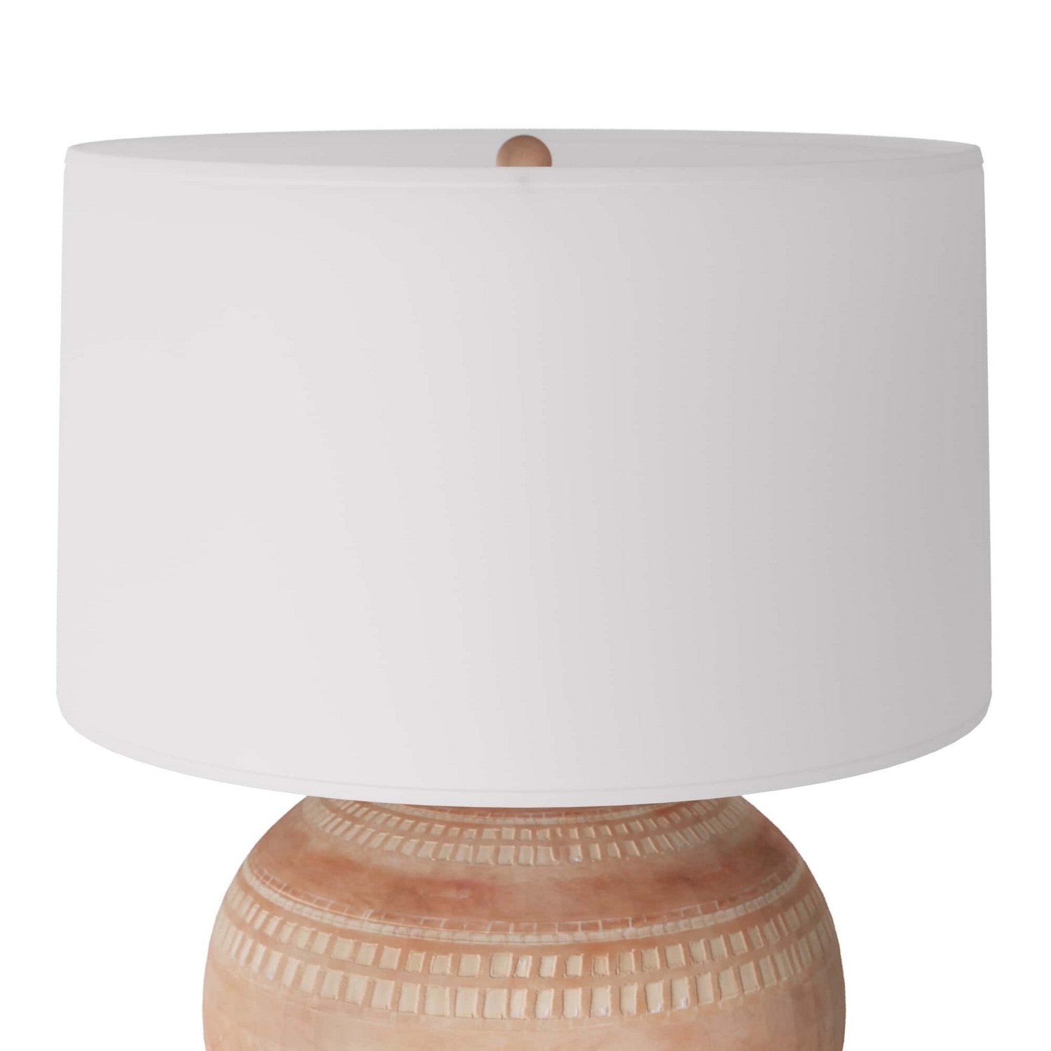 One Light Table Lamp from the Tahoe collection in White Wash Terracotta finish