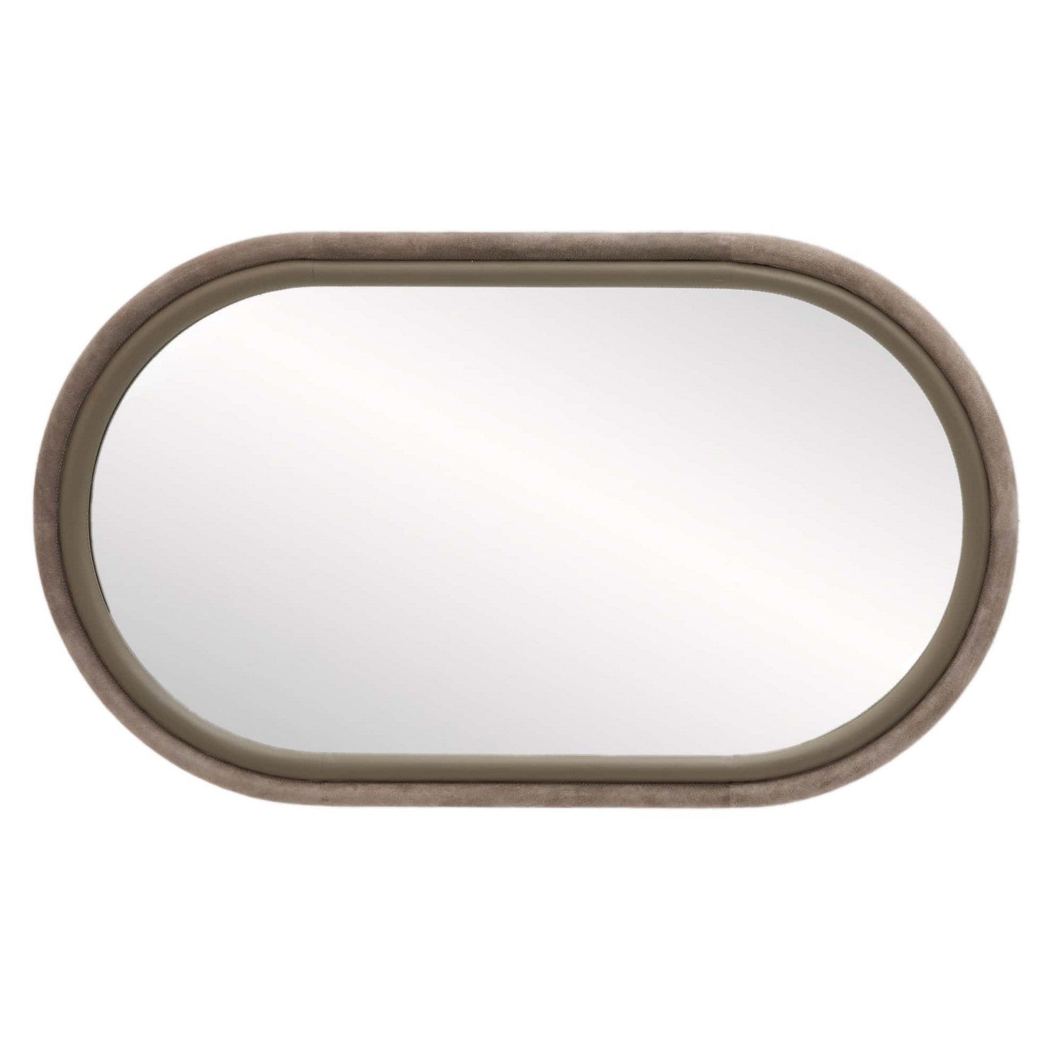 Mirror from the Weathers collection in Dove finish