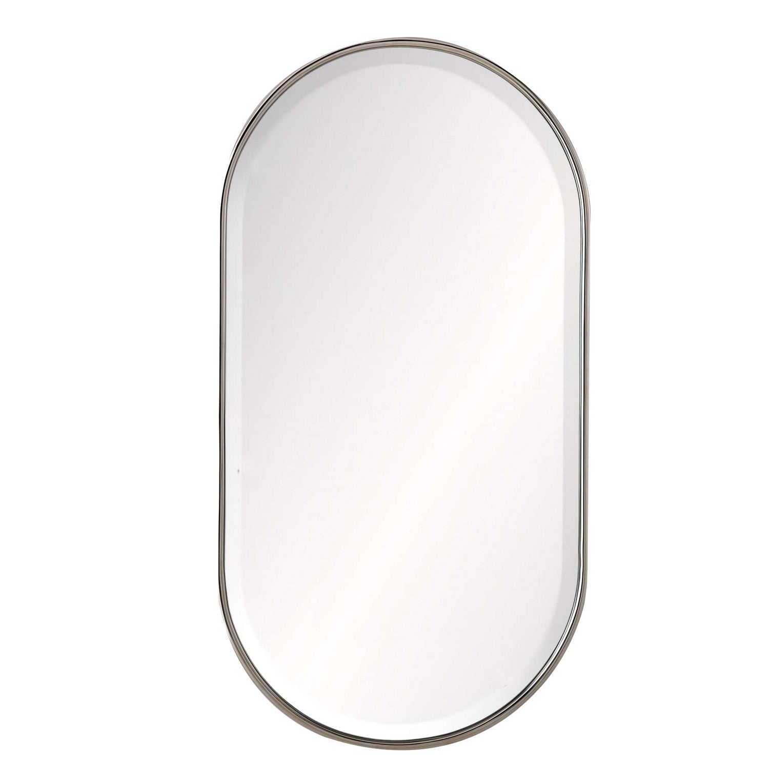 Mirror from the Vaquero collection in Polished Nickel finish