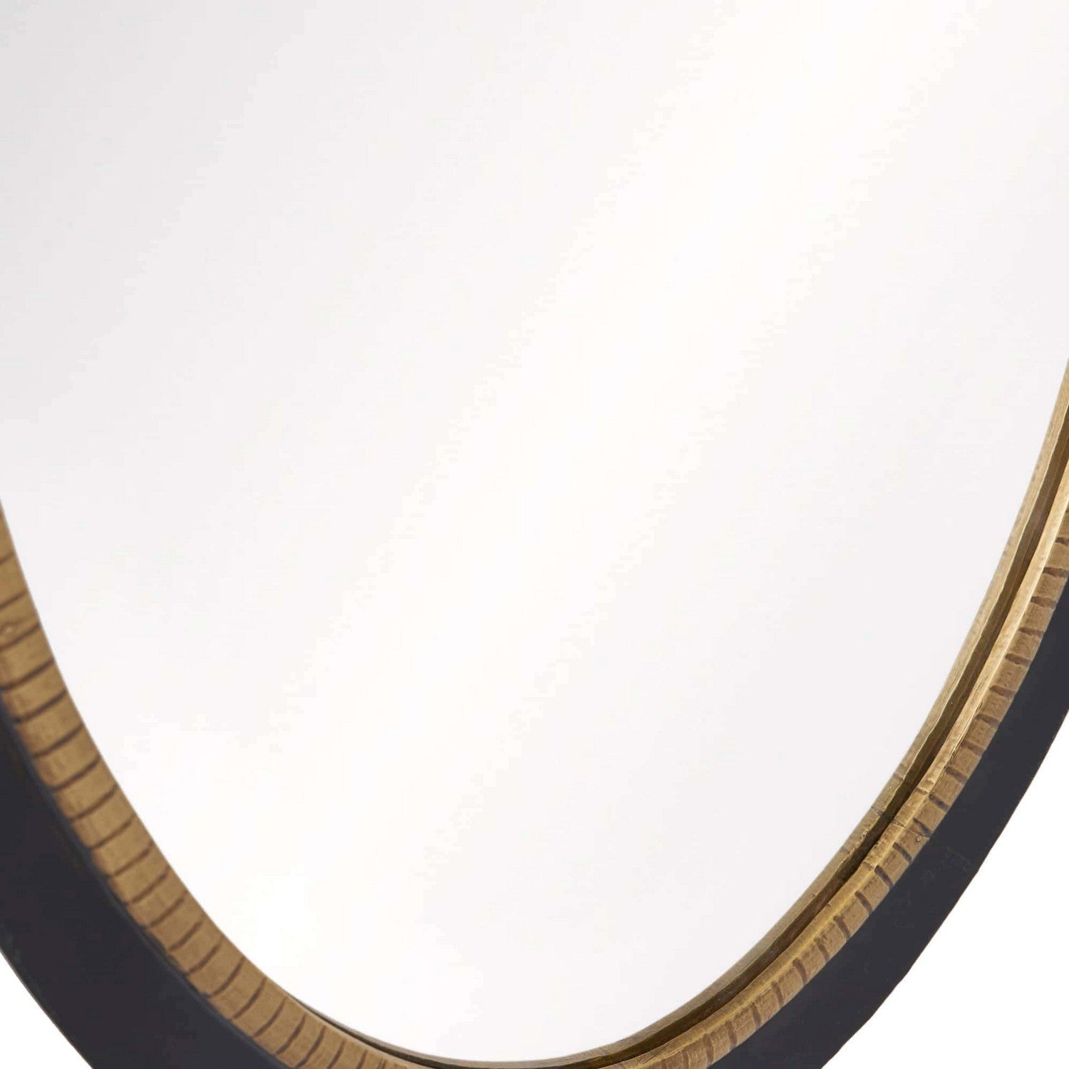 Mirror from the Tedesco collection in Ebony finish