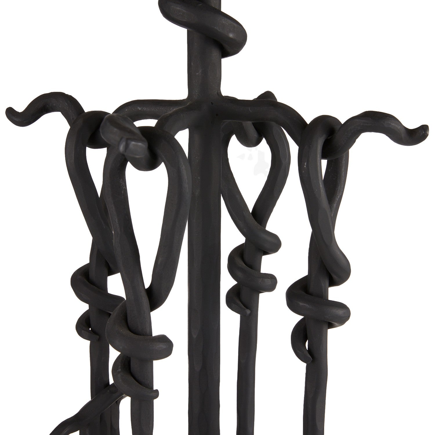 Fireplace Toolset from the Denison collection in Blackened Iron finish