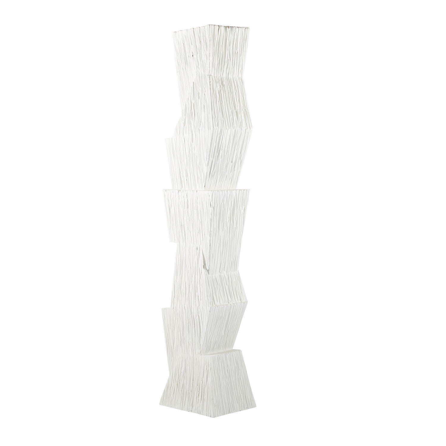 Floor Sculpture from the Darnell collection in Matte White finish