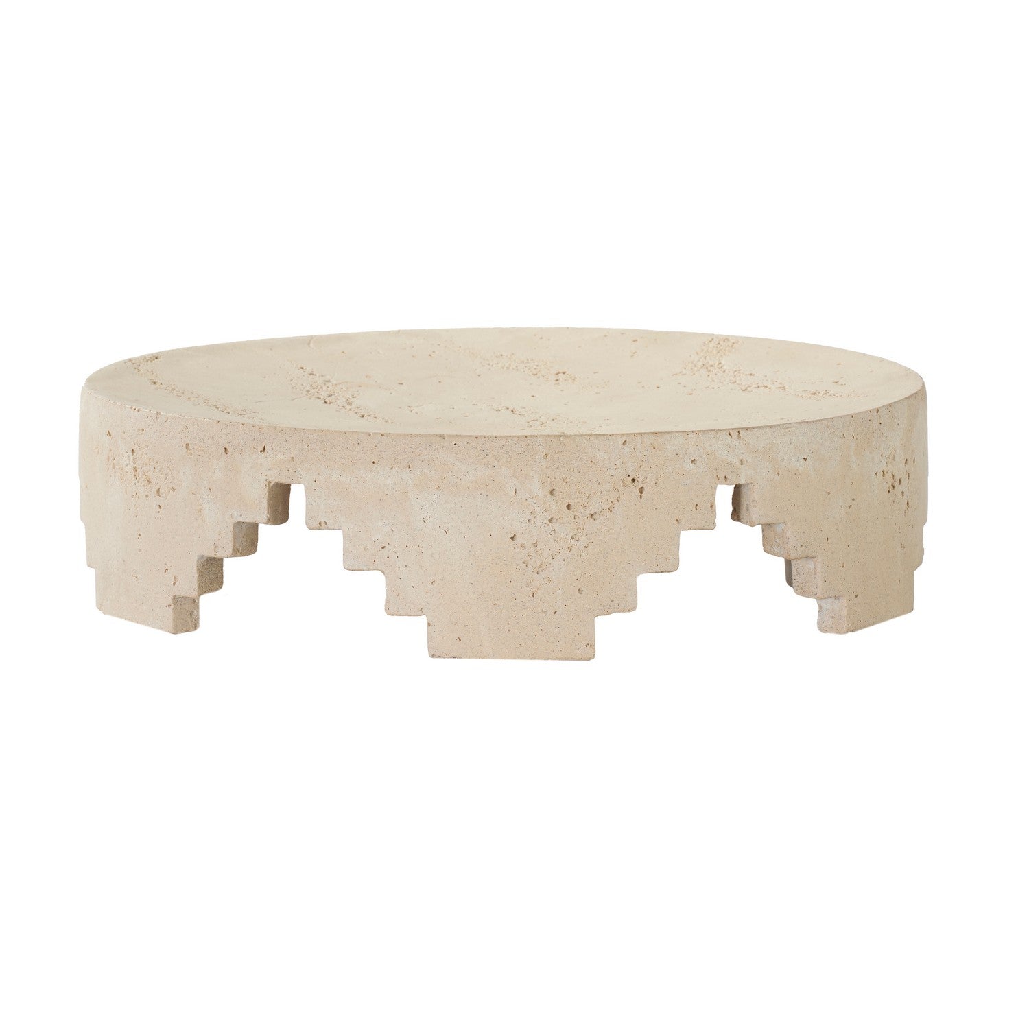 Centerpiece from the Cornwall collection in Faux Travertine finish