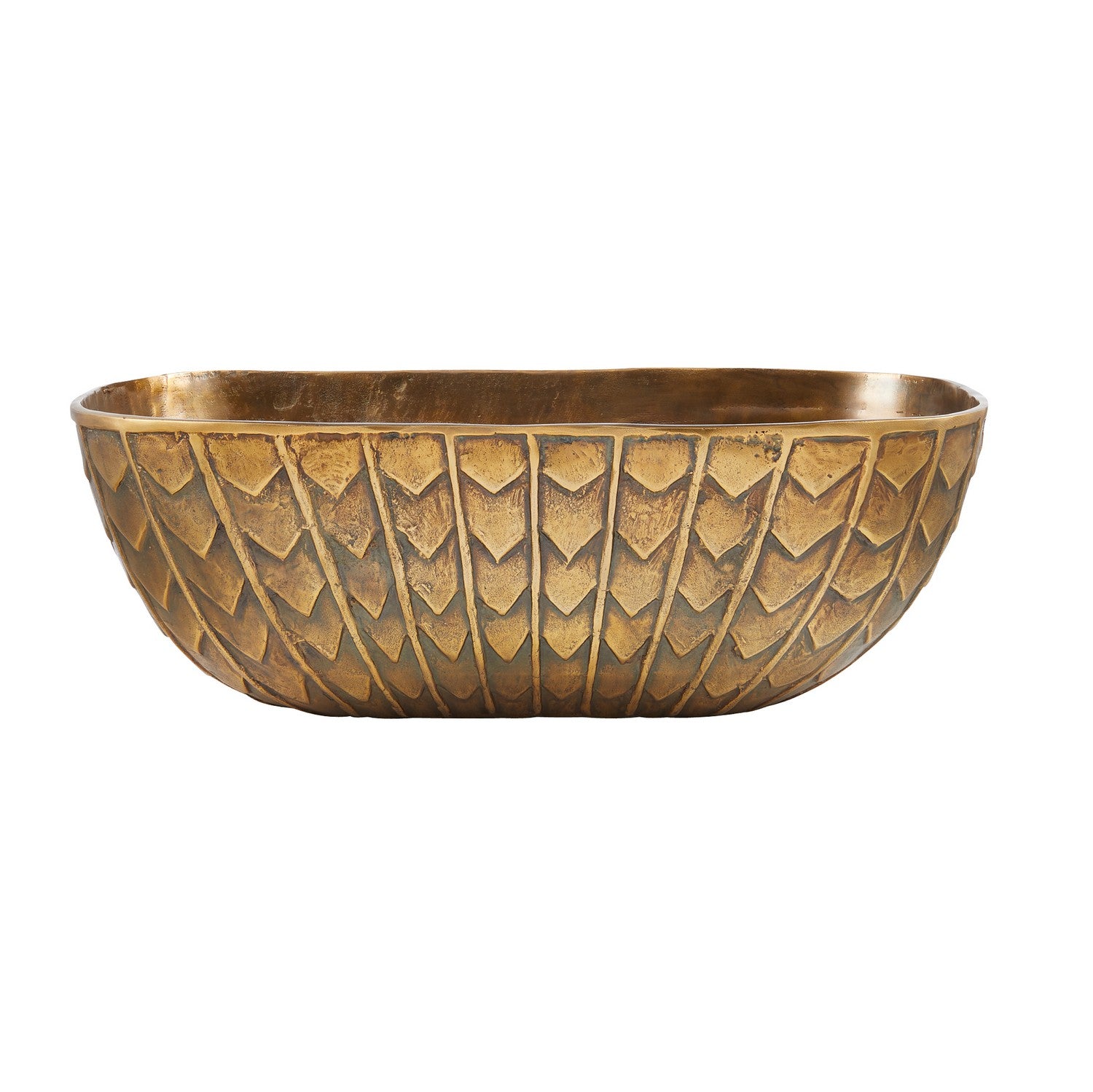 Centerpiece from the Ezekial collection in Antique Brass finish