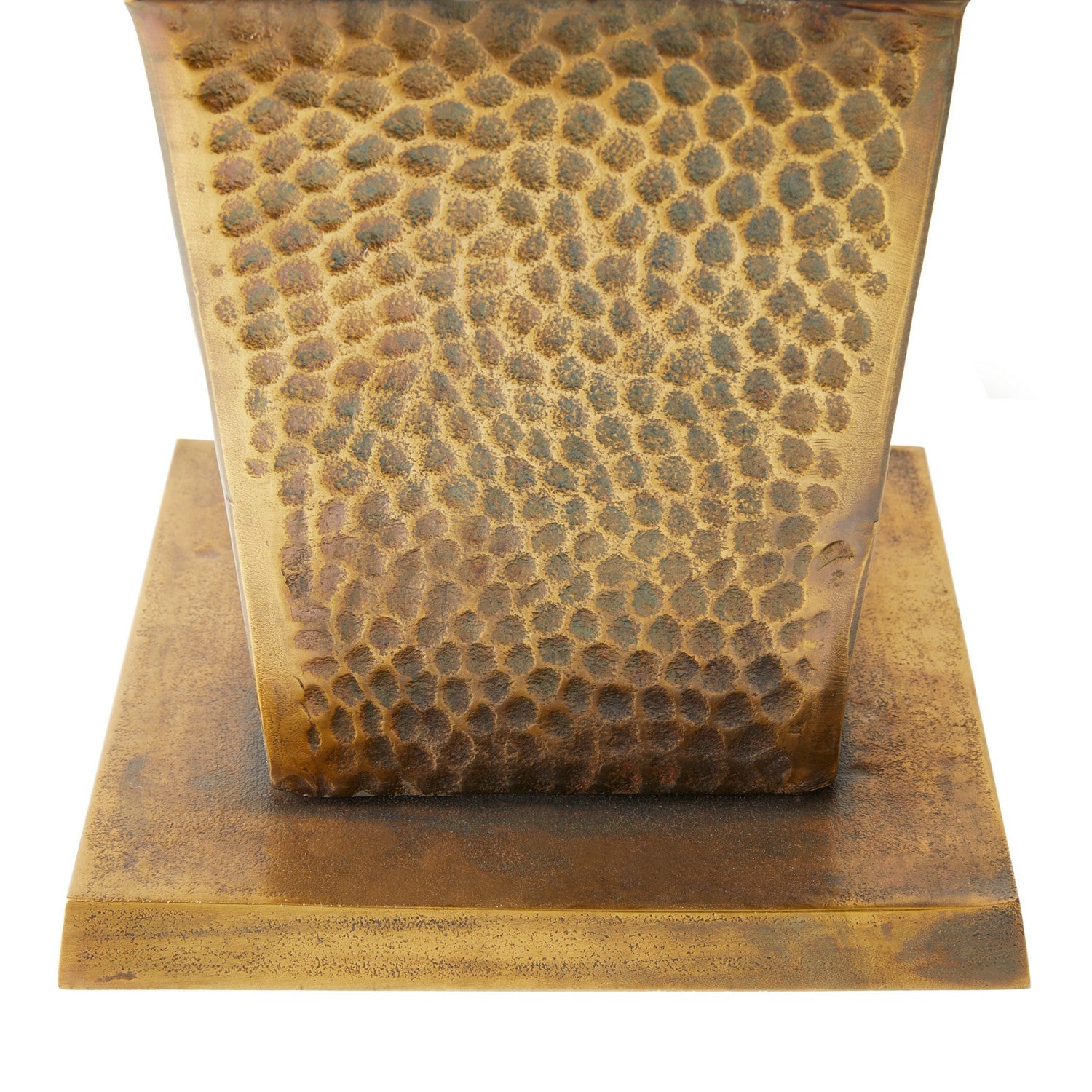 Planter from the Chaparral collection in Bronze/Antique Brass/Polished Nickel finish