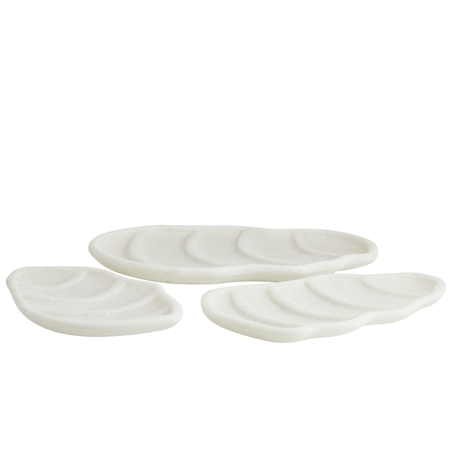 Trays, Set of 3 from the Chesapeake collection in Ivory finish