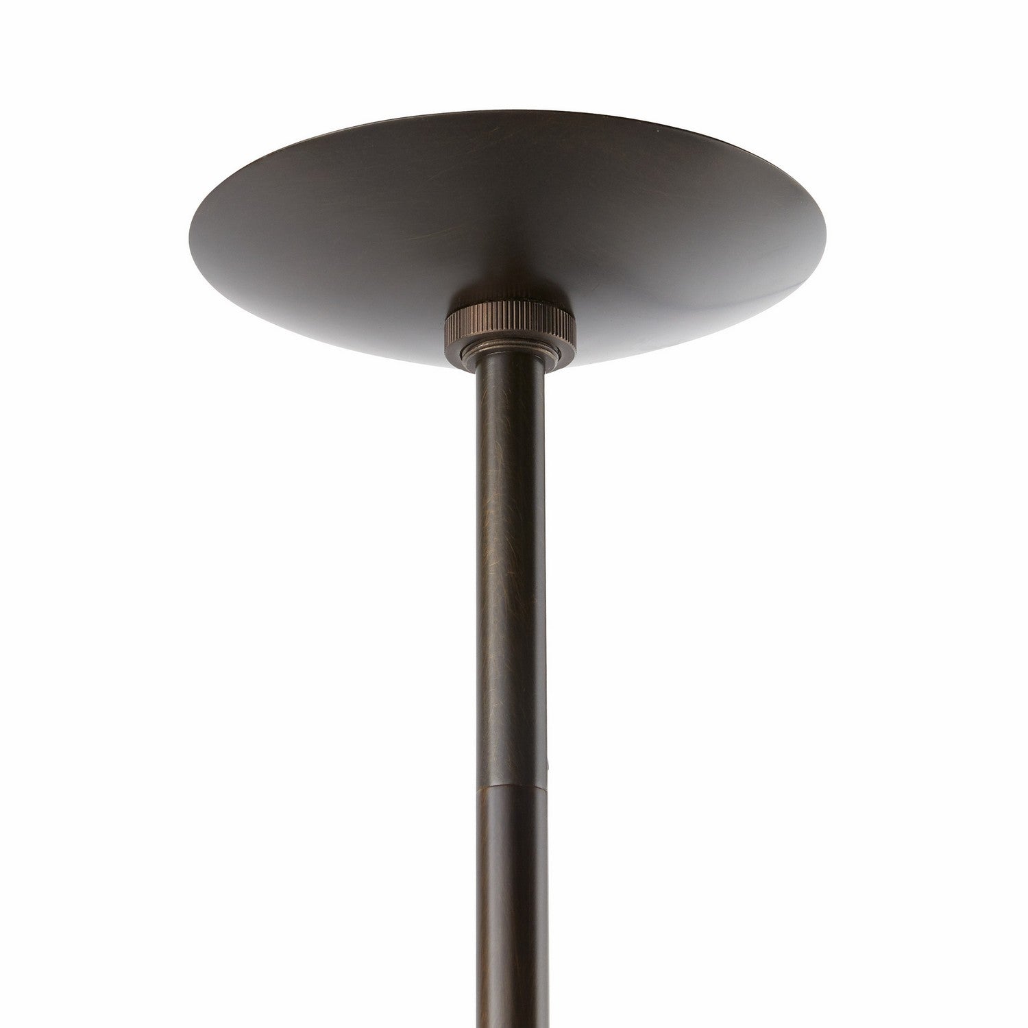 Six Light Chandelier from the Griffith collection in Bone/English Bronze finish