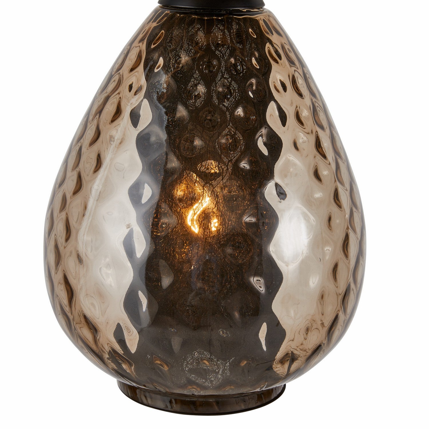 One Light Pendant from the Eureka collection in Smoke/Bronze finish