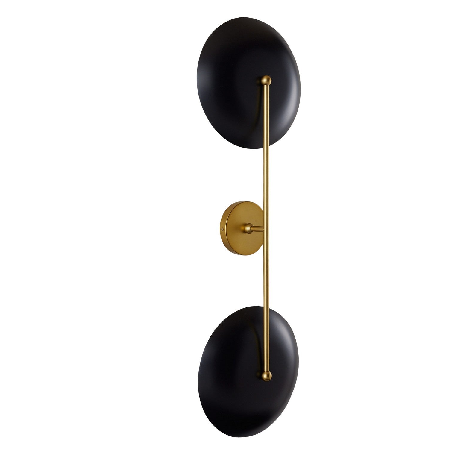 Two Light Wall Sconce from the Griffith collection in Antique Brass/Bronze finish