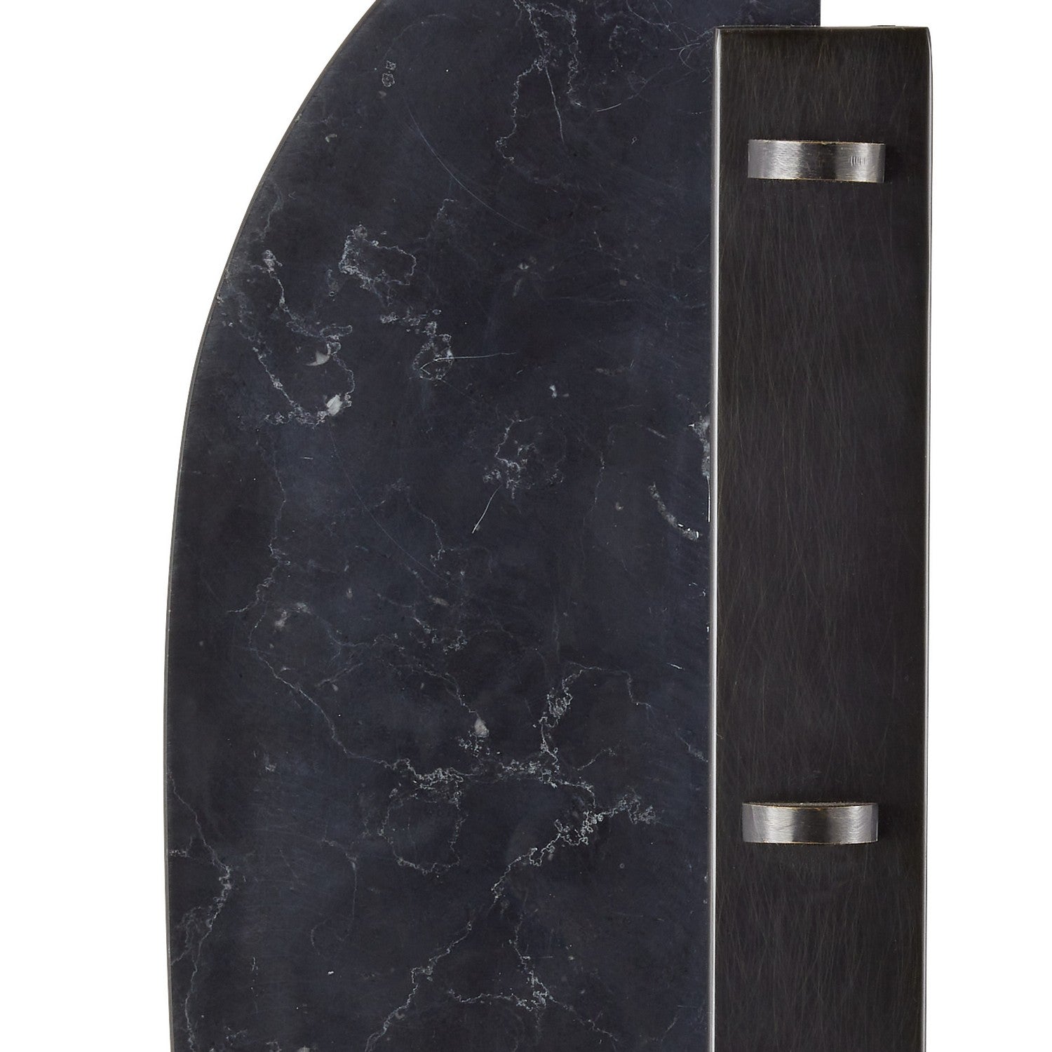 Two Light Wall Sconce from the Kianna collection in White/Black/English Bronze finish